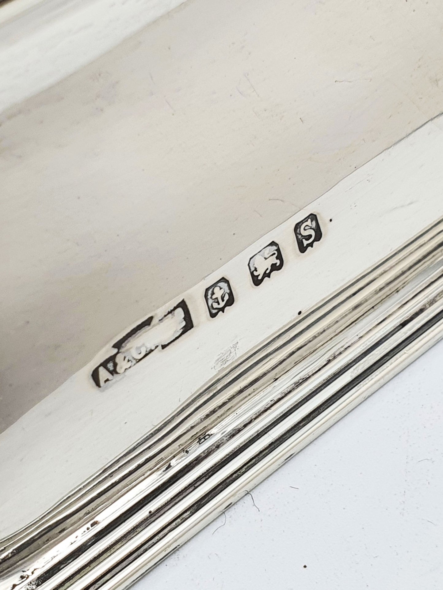 Gorgeous Asprey’s Solid Silver Double Ink stand – 1917