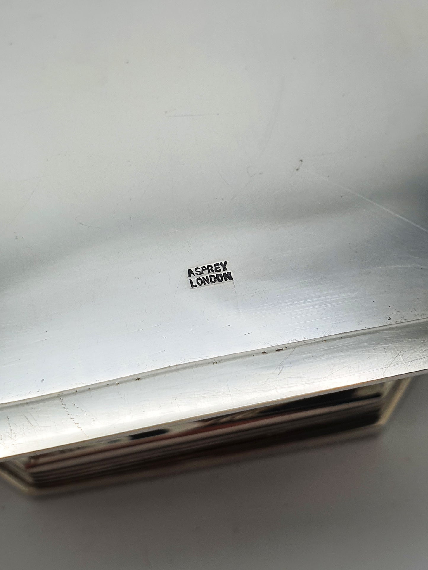 Gorgeous Asprey’s Solid Silver Double Ink stand – 1917