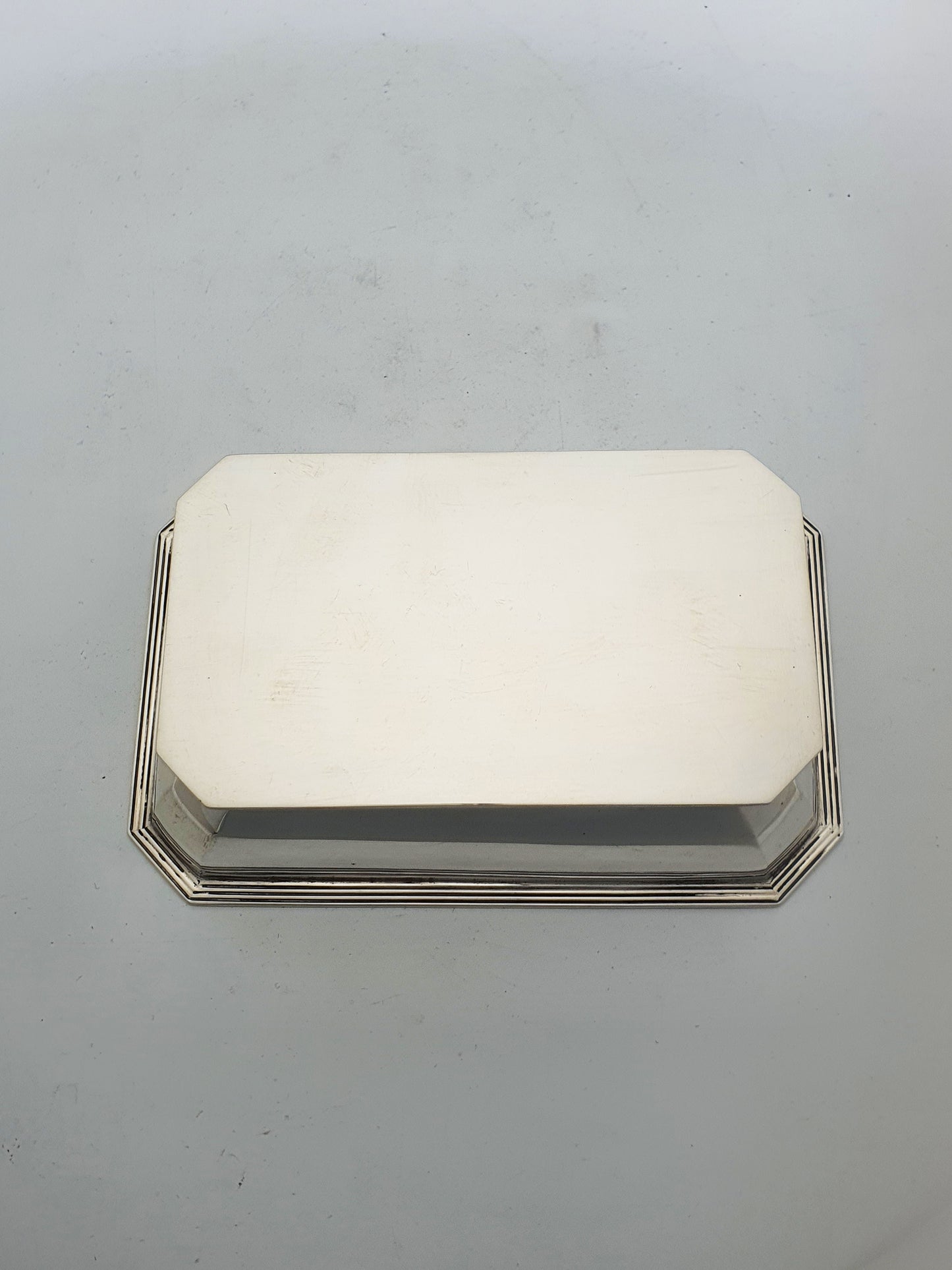 Gorgeous Asprey’s Solid Silver Double Ink stand – 1917