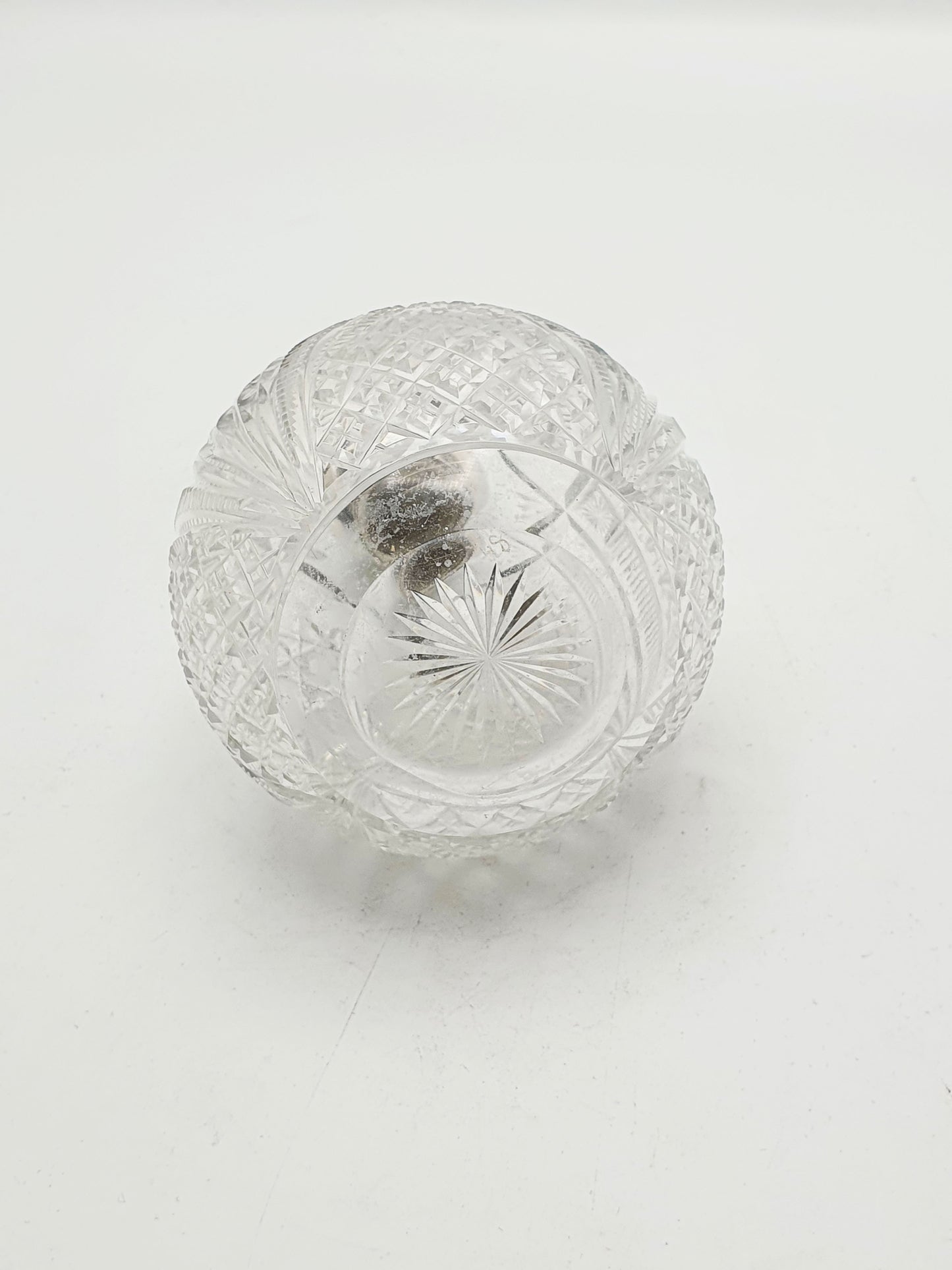 Lovely Silver and Guilloche Enamel Topped Scent Bottle - 1944