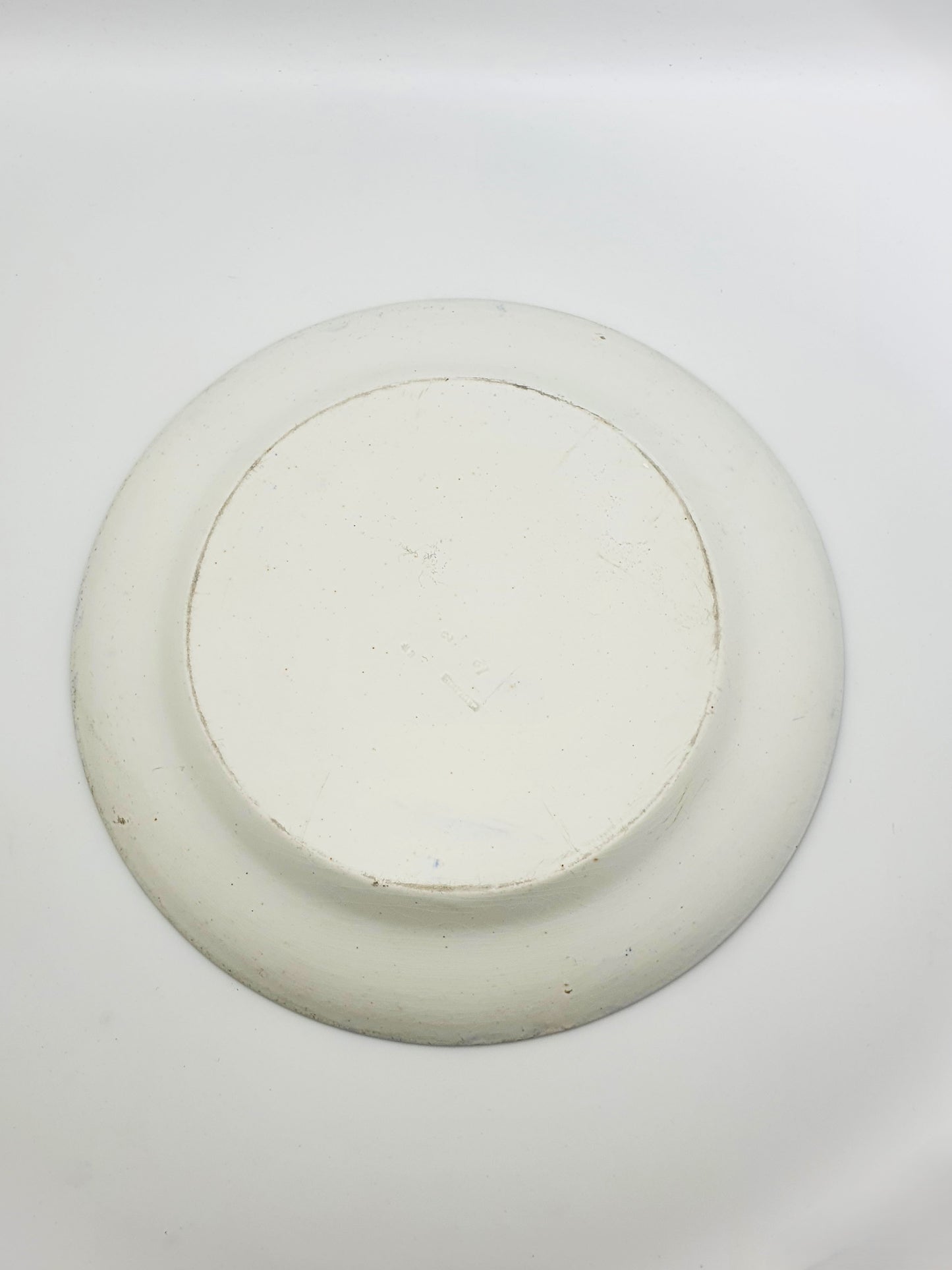 Lovely Cauldon England Flow Blue Charger – “The Spirit of 1776”