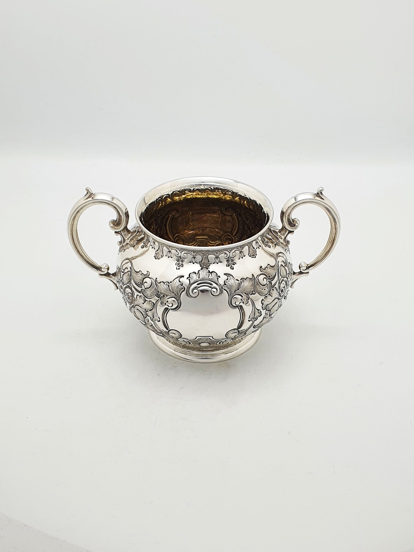 Antique Victorian Silver Plated Two Piece Jug & Sugar Bowl Set – circa 1890