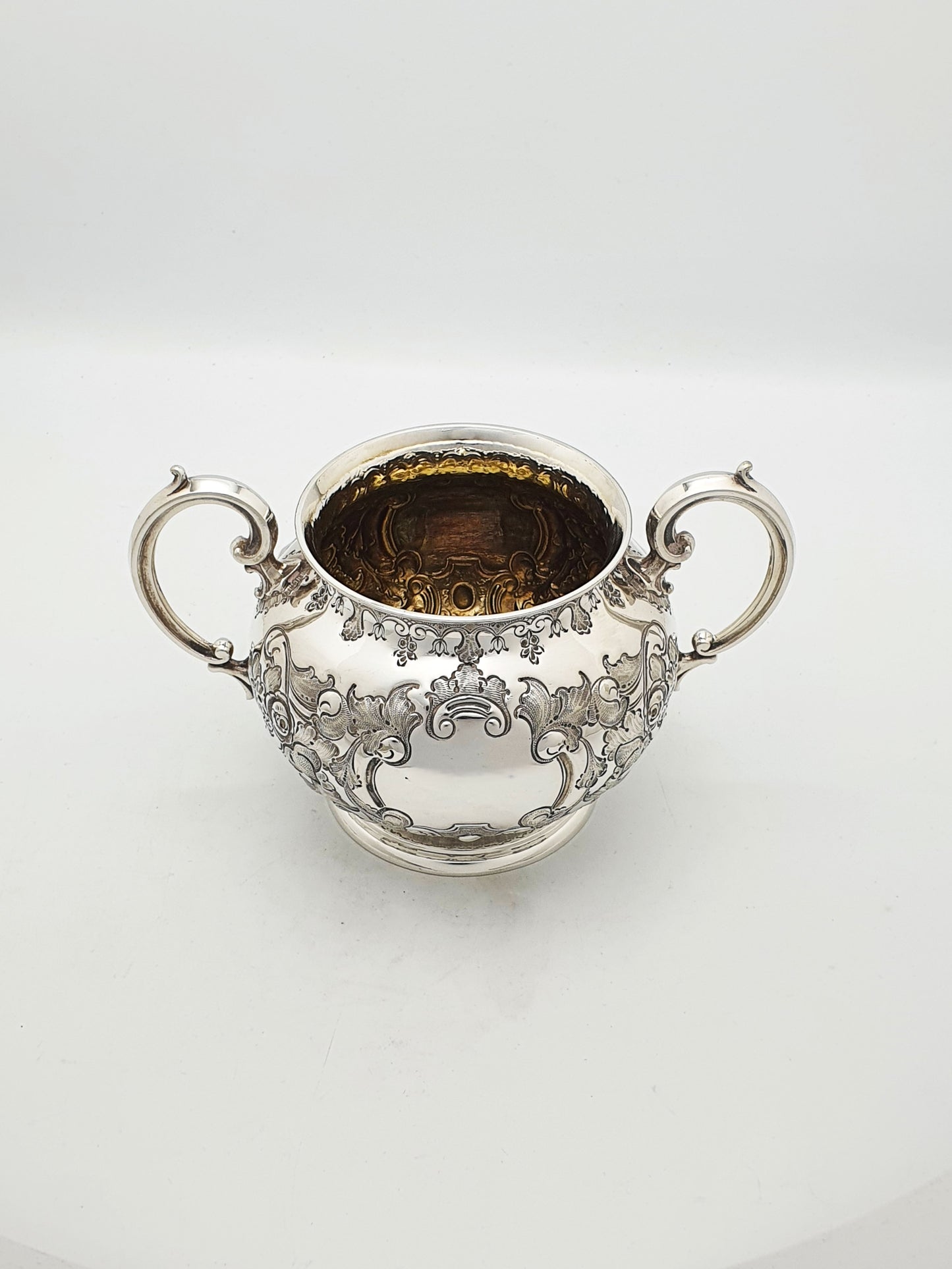 Antique Victorian Silver Plated Two Piece Jug & Sugar Bowl Set – circa 1890