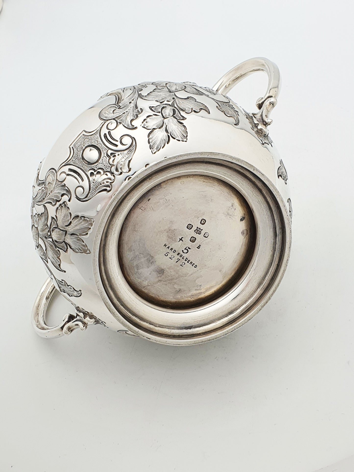 Antique Victorian Silver Plated Two Piece Jug & Sugar Bowl Set – circa 1890