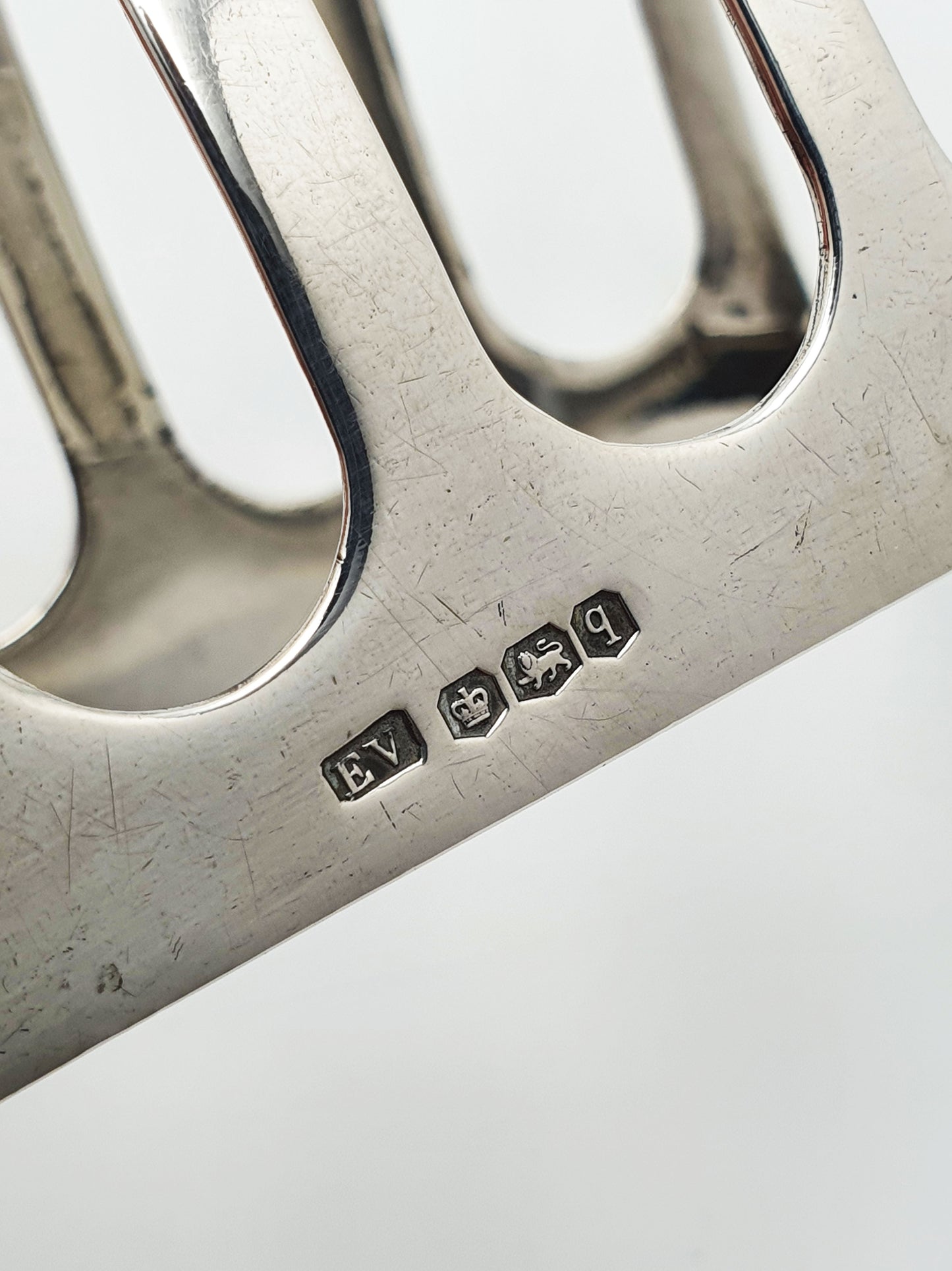 Nice Pair of Art Deco Sterling Silver Toast Racks – Sheffield 1933