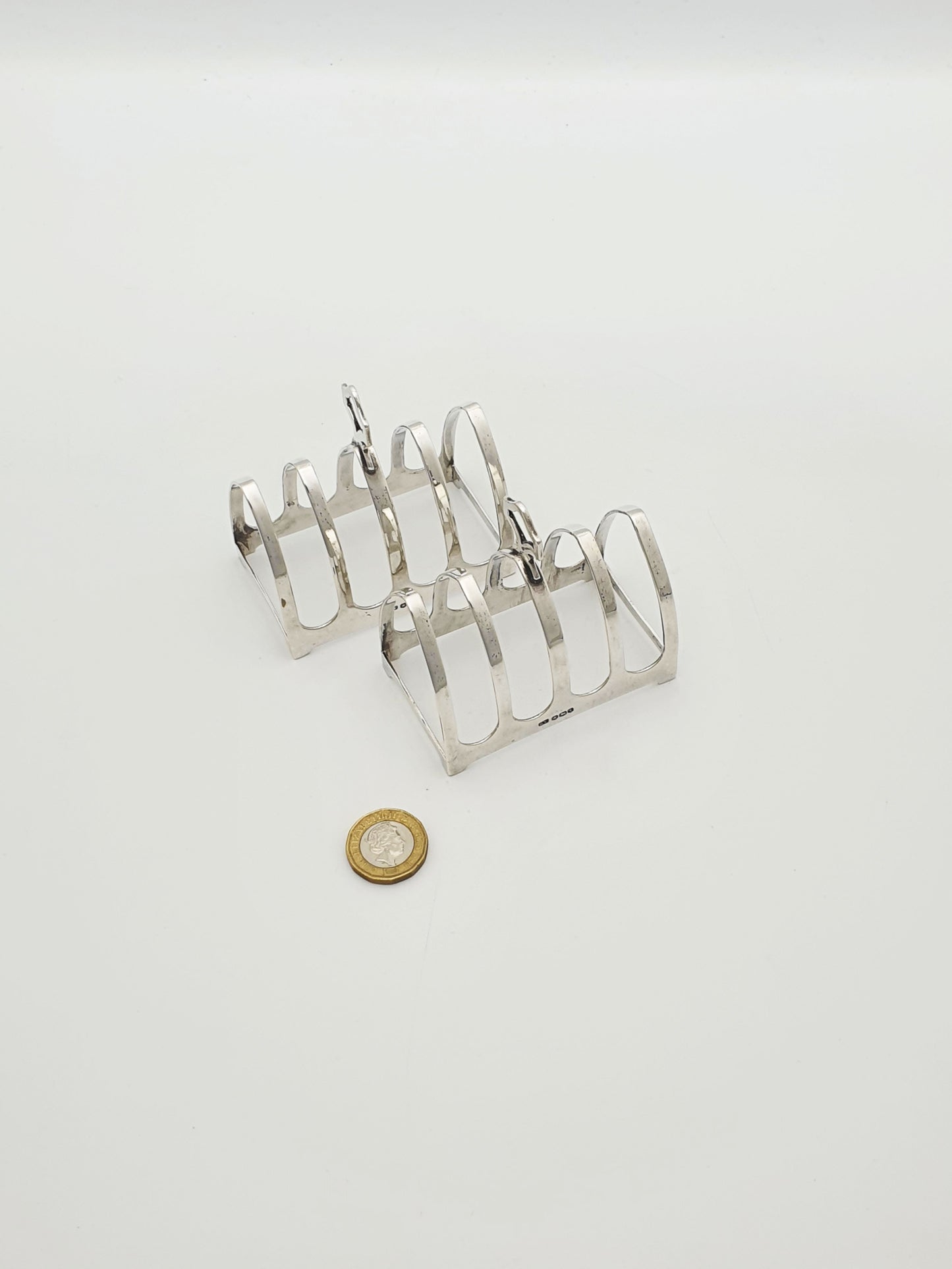 Nice Pair of Art Deco Sterling Silver Toast Racks – Sheffield 1933