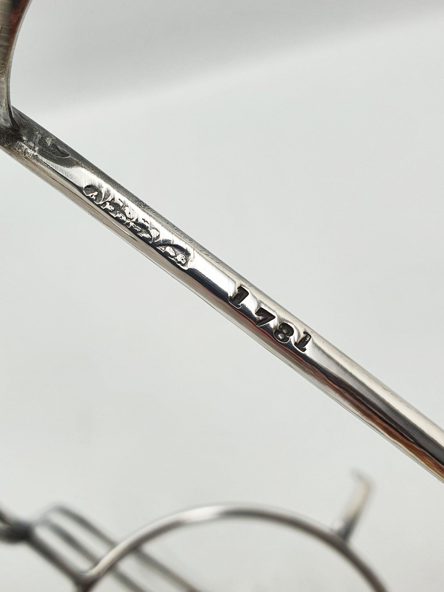 Splendid Woods Ivory Ware Floral Sandwich Set on Silver Plated Stand – circa 1930