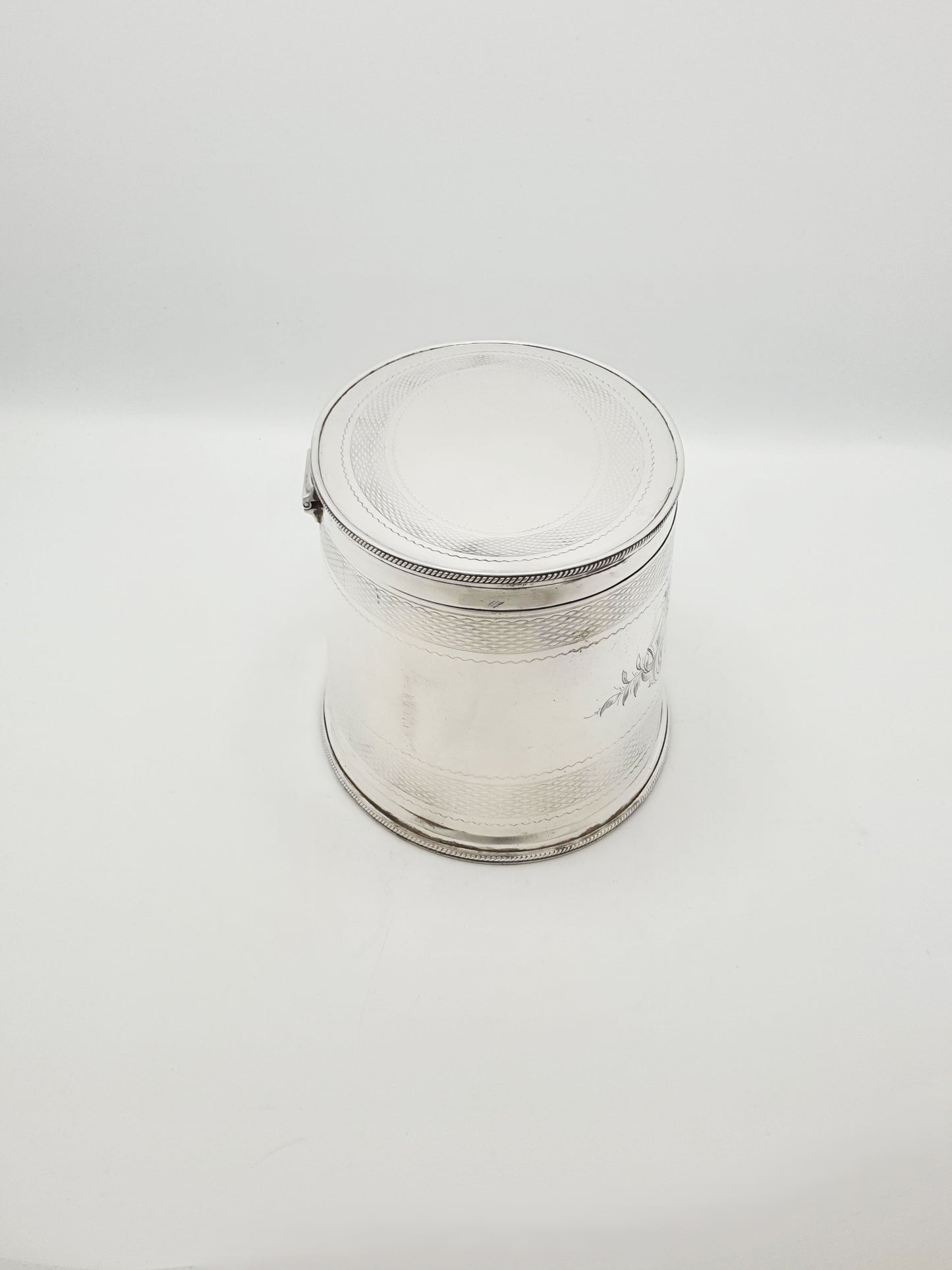 Lovely Antique Victorian Oval Silver-Plated Biscuit Box – circa 1880