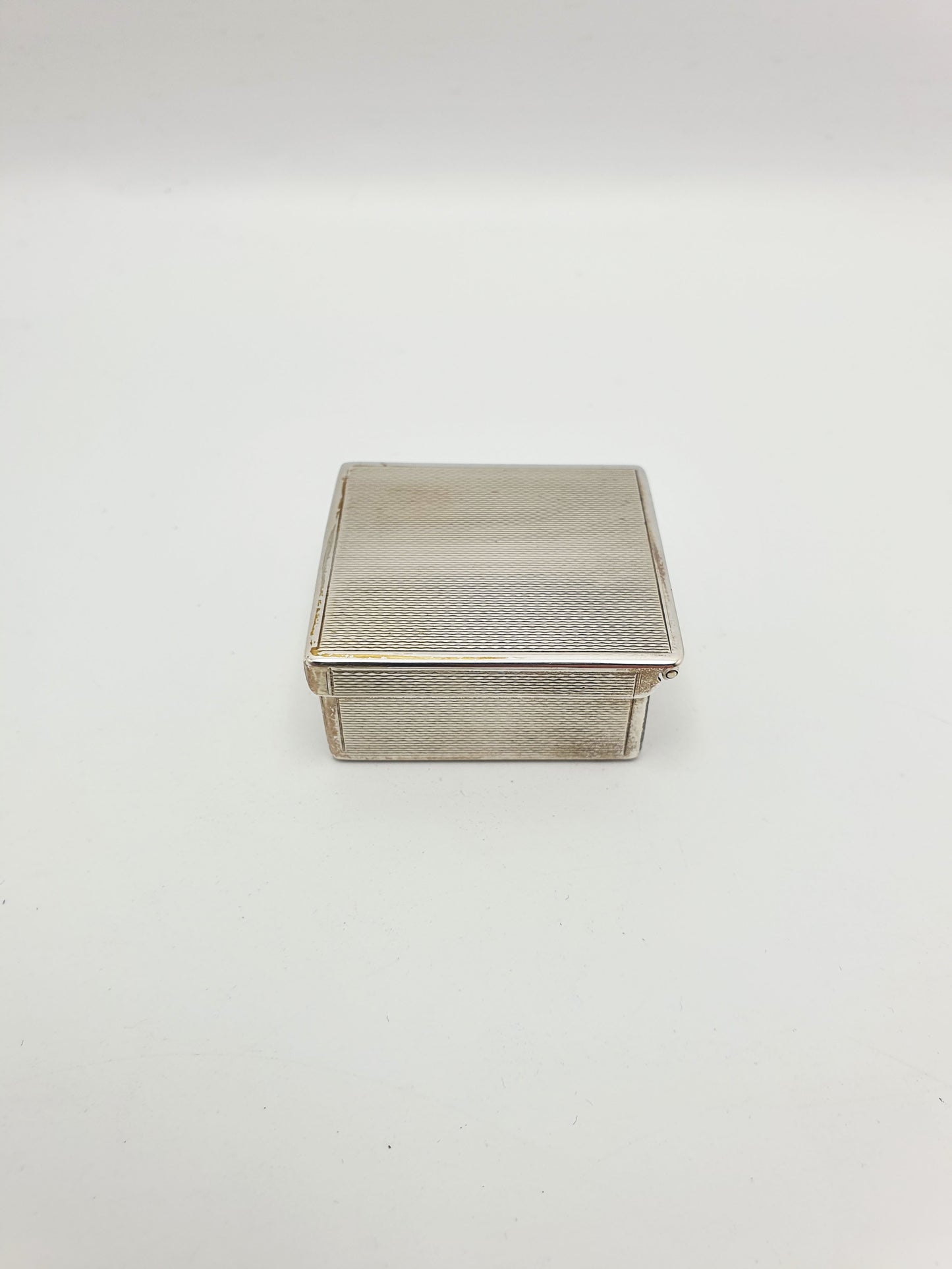 Small Art Deco Sterling Silver Box by Mappin & Webb – London 1939