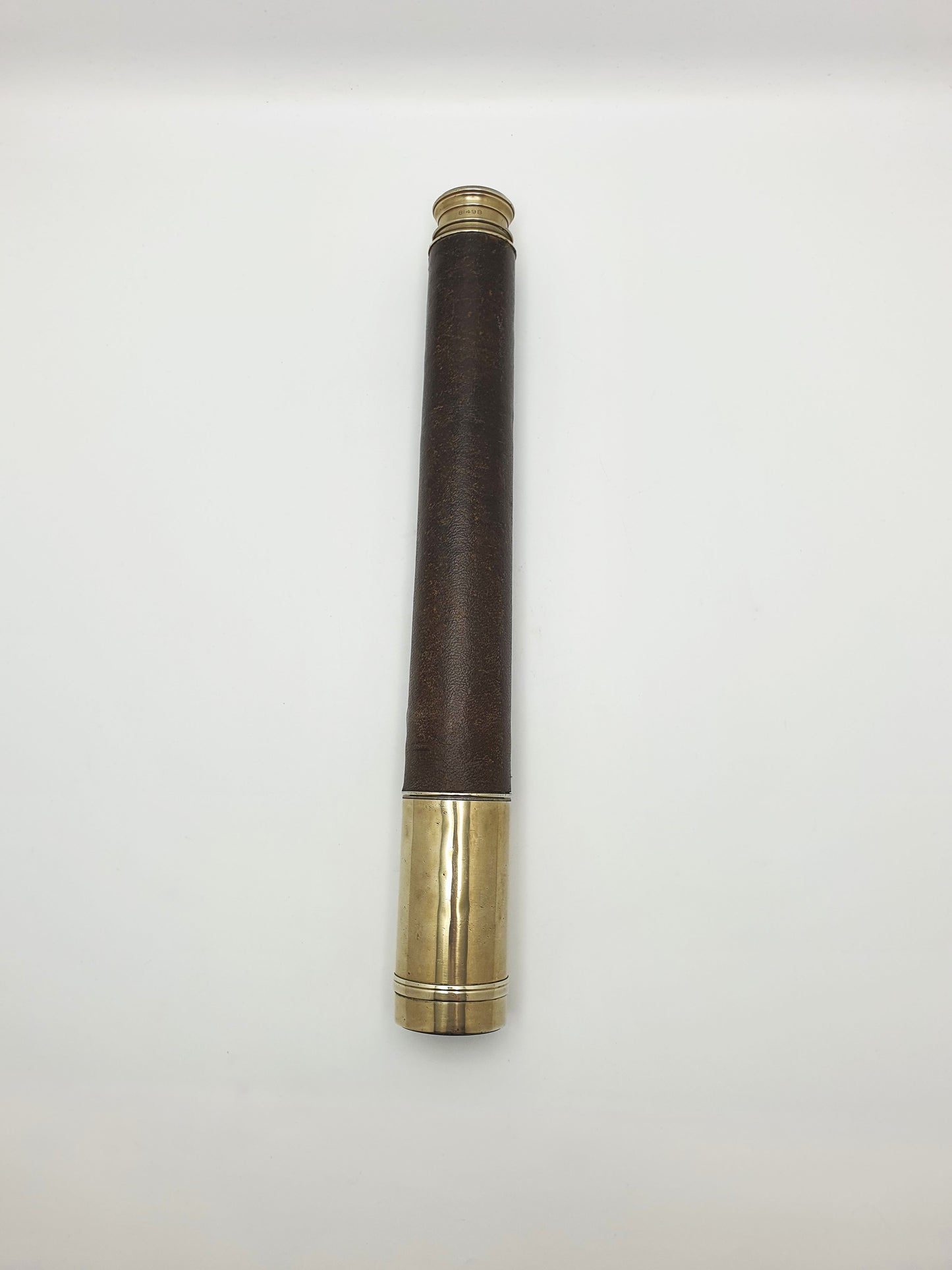 Antique Brass & Leather Naval Telescope by Ross, London – circa 1915
