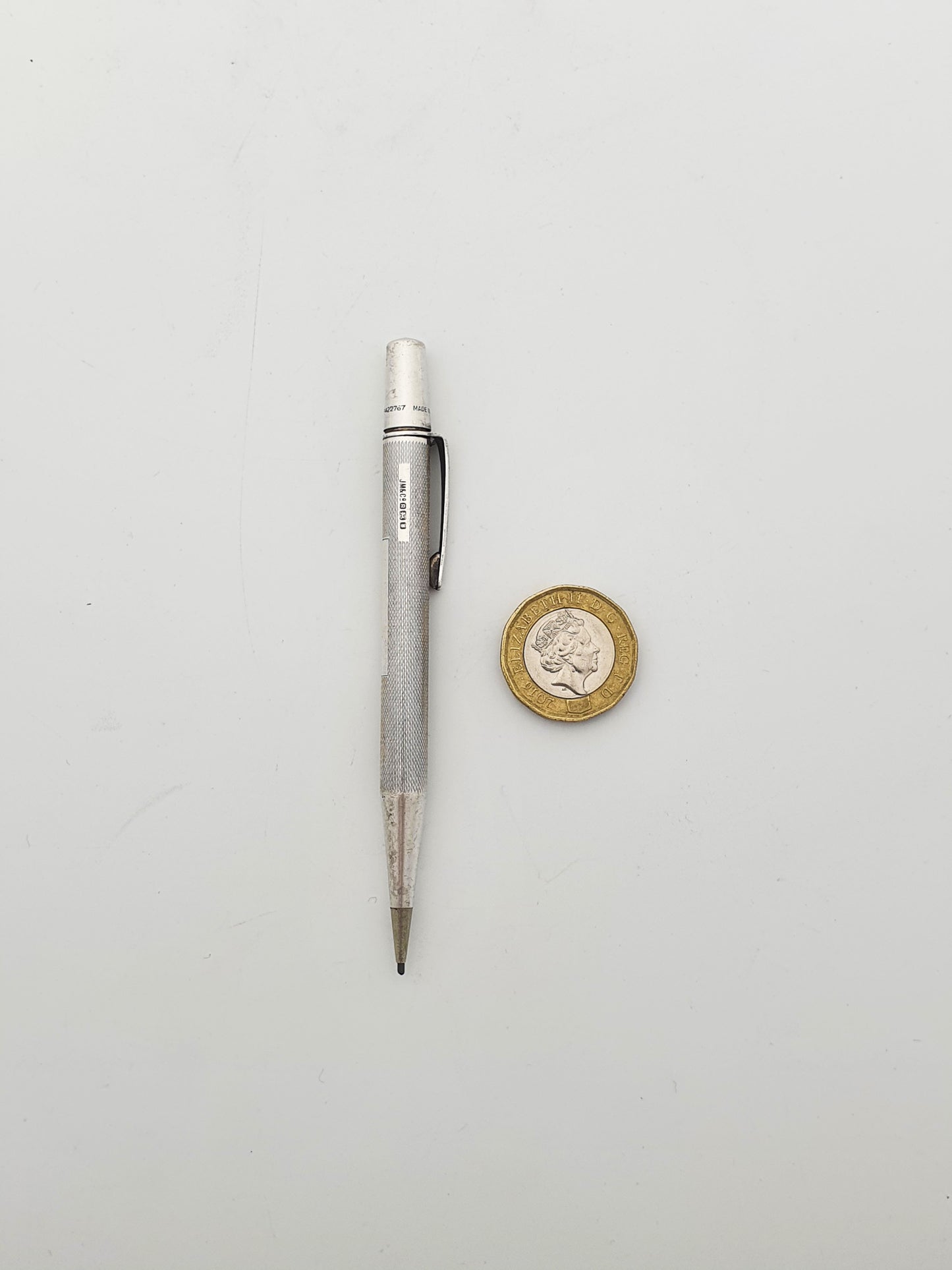 Nice Vintage Sterling Silver Yard-O-Led Propelling Pencil – London 1952