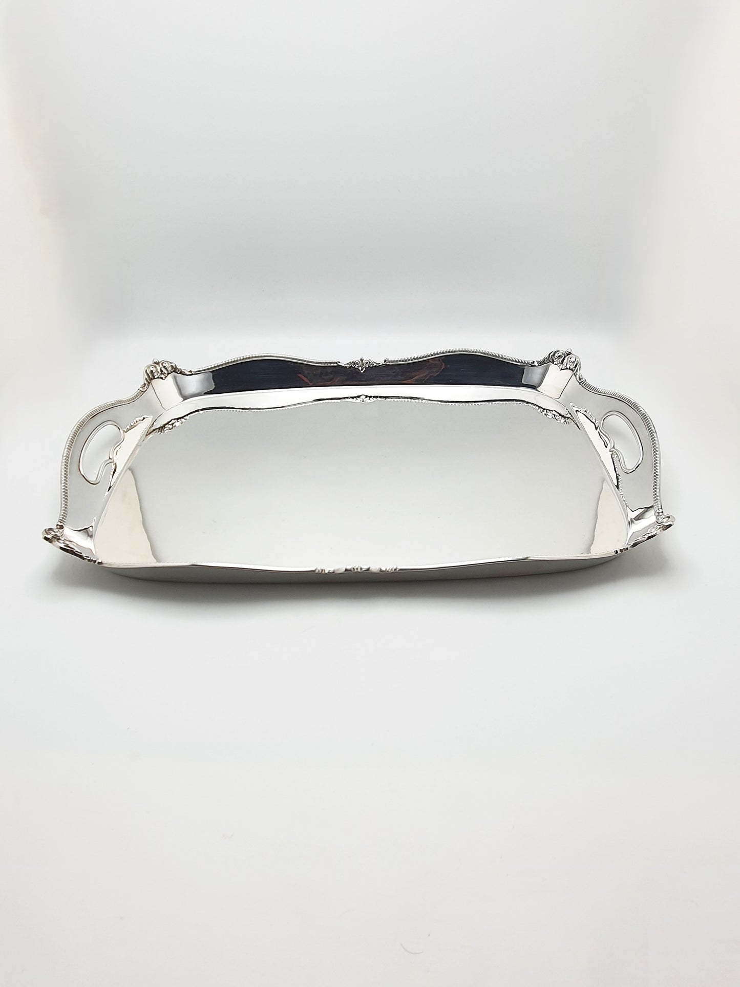 Stunning Antique Edwardian Silver-Plated Tray by Mappin & Webb – circa 1905