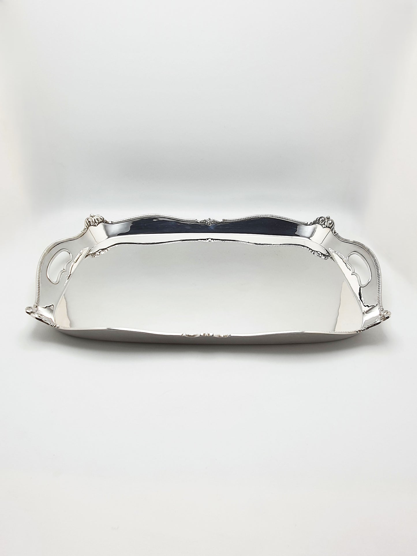 Stunning Antique Edwardian Silver-Plated Tray by Mappin & Webb – circa 1905