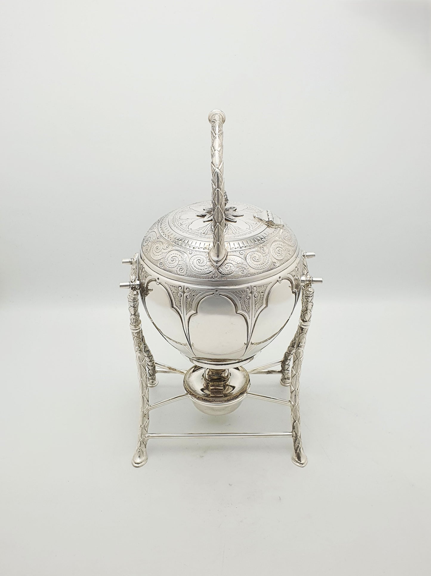 Stunning Antique Victorian Silver plated Kettle on Stand - circa 1890
