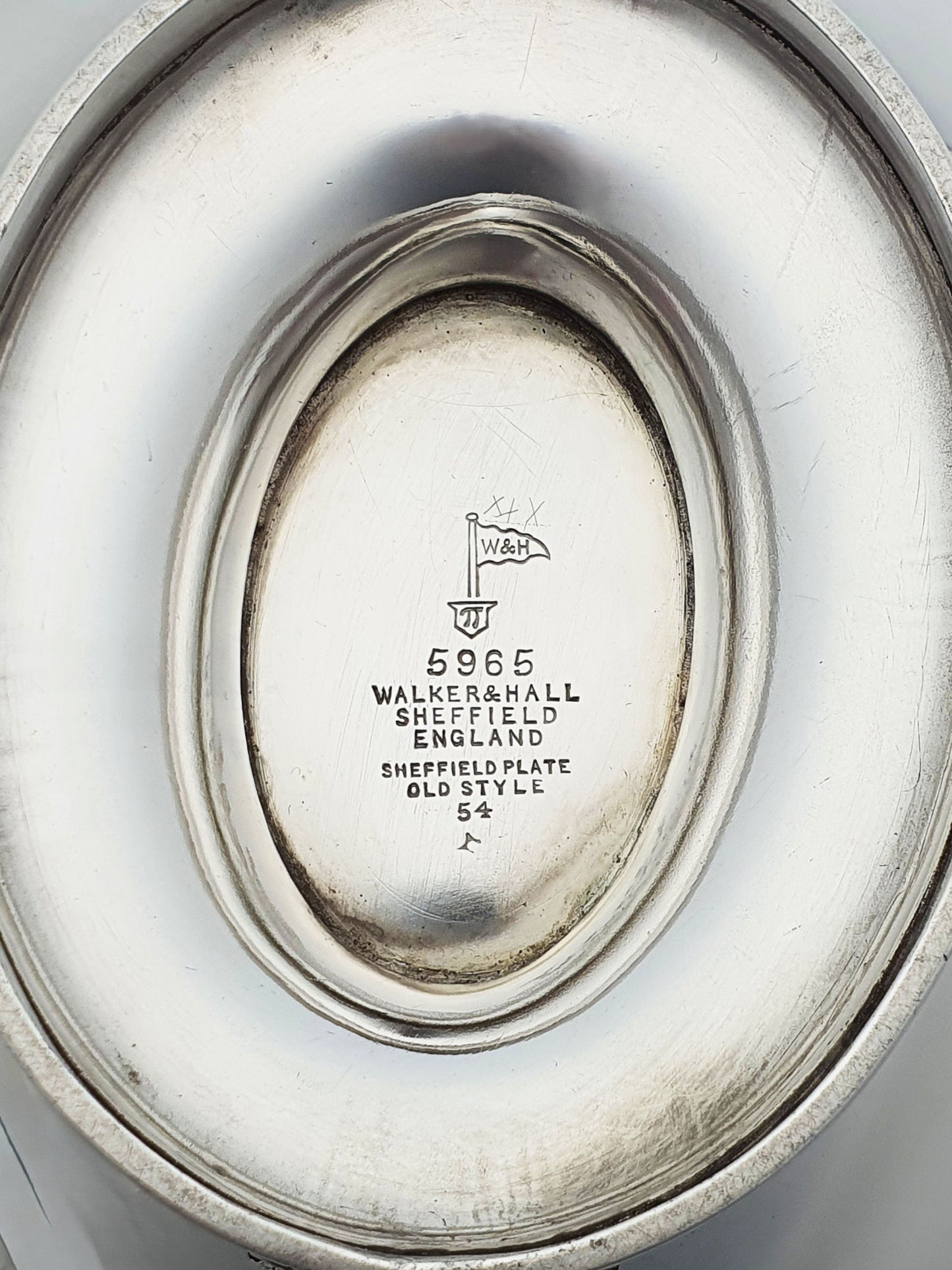 Fabulous Antique Edwardian Silver Plated Basket by Walker & Hall - circa 1905