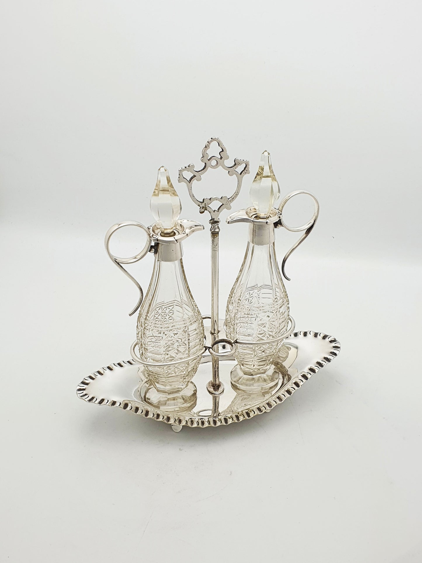 Gorgeous Antique Edwardian Condiment Set - circa 1905