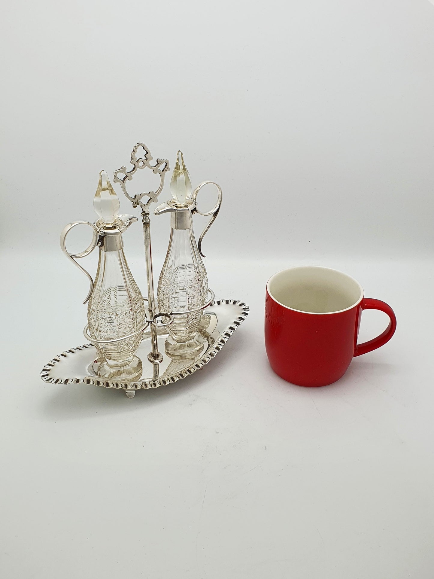 Gorgeous Antique Edwardian Condiment Set - circa 1905