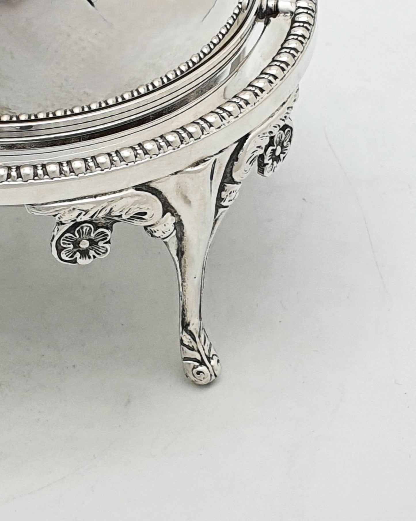 Nice Vintage Domed Caviar/Butter Dish with Glass Insert – circa 1960