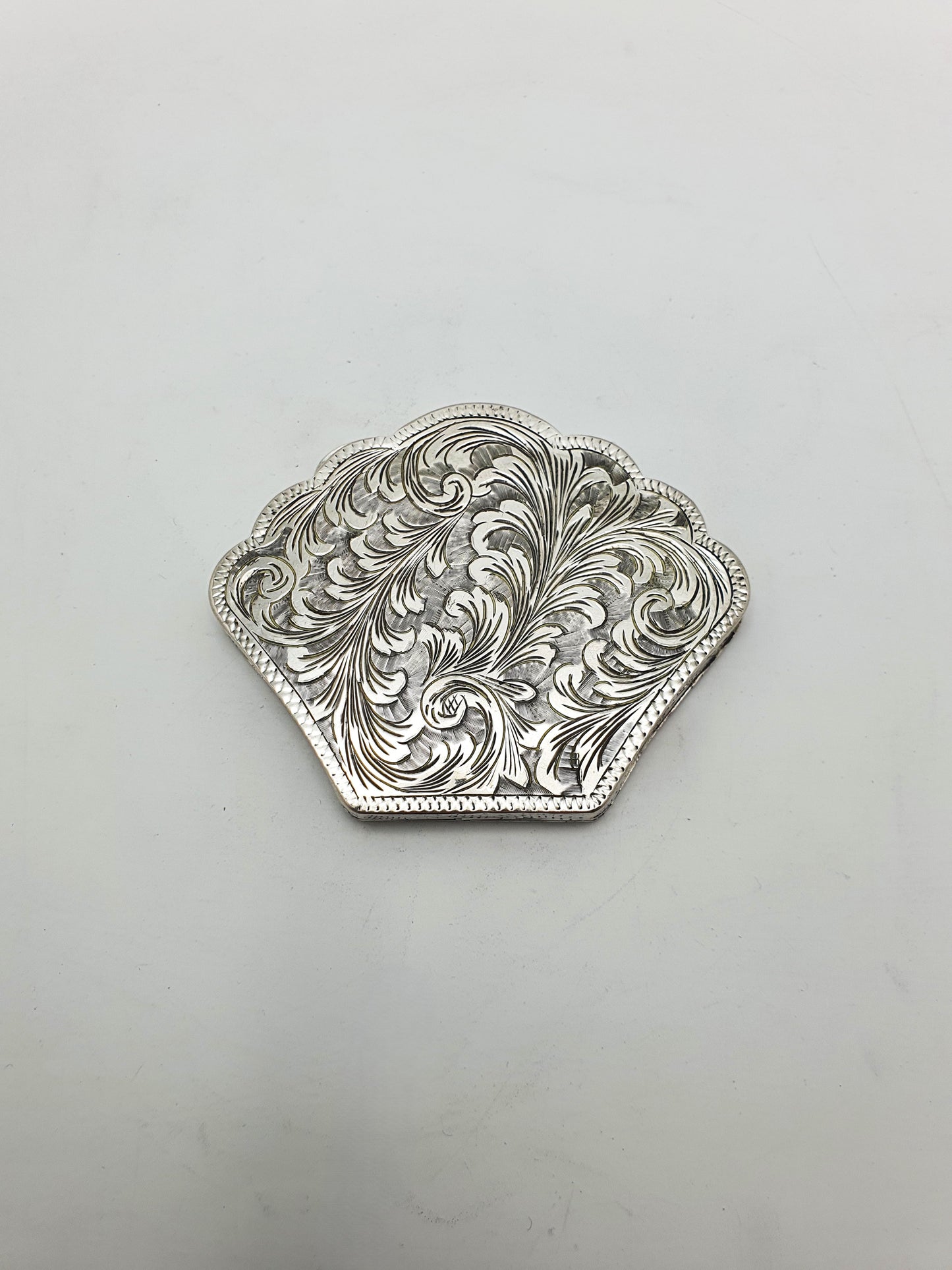 Lovely Vintage Italian .800 Silver Compact with Mirror – circa 1960