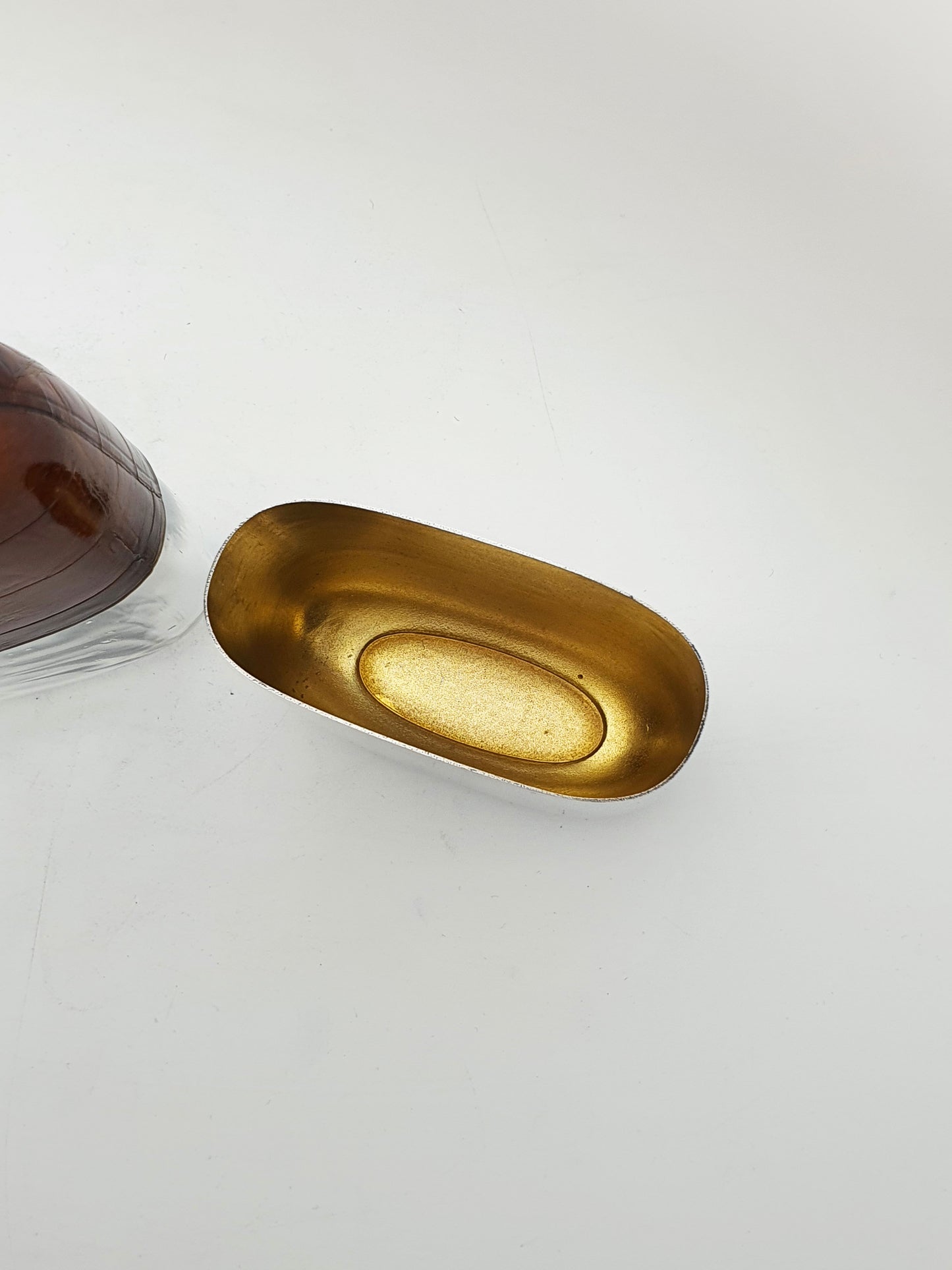 Nice Antique Silver Plate & Crocodile Hip Flask – circa 1900