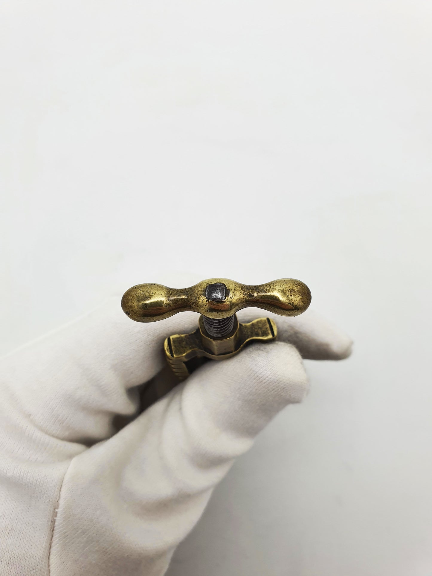 Rare Antique Brass and Iron Pocket Nutcracker – circa 1820