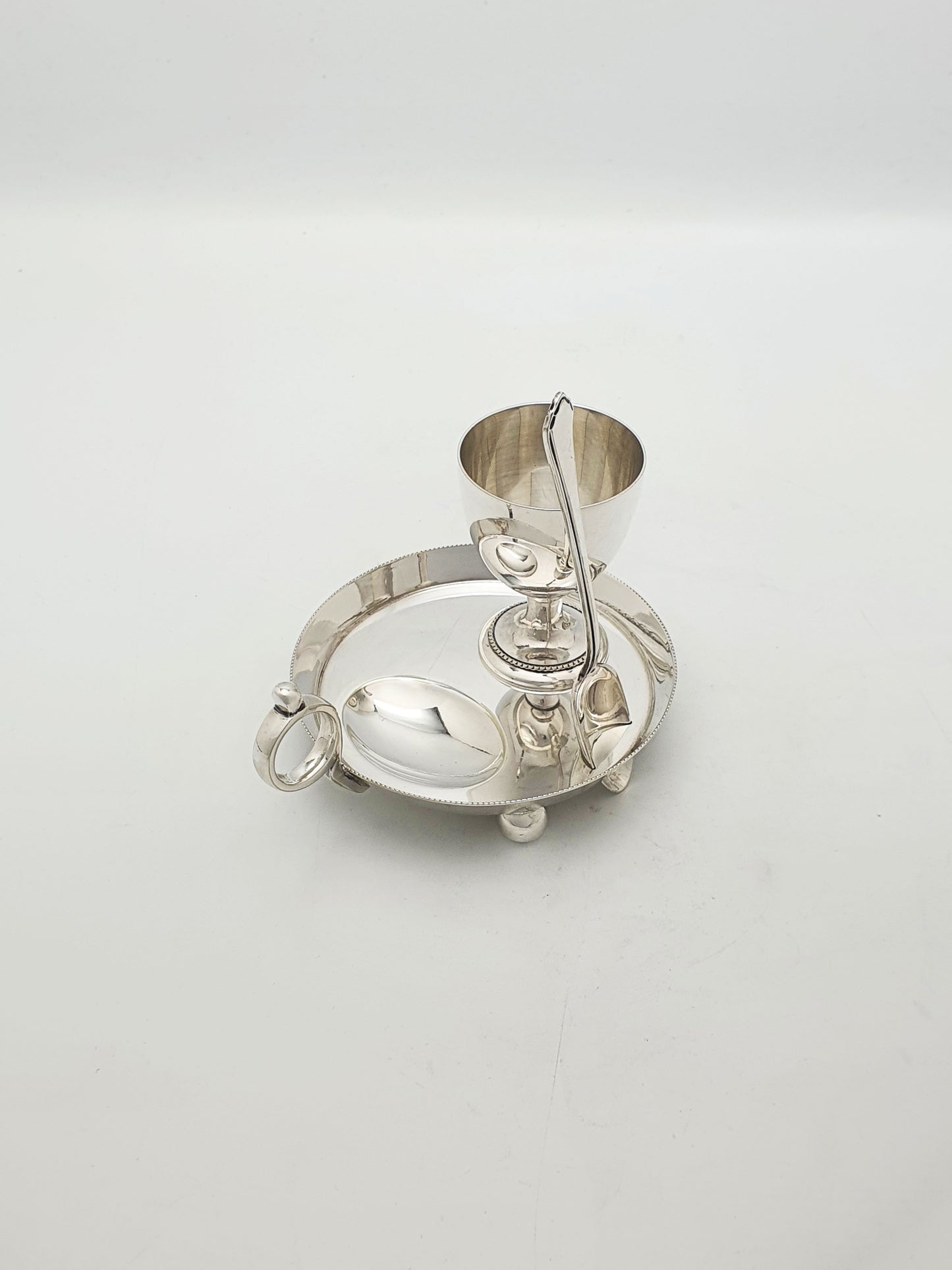 Antique Mappin & Webb Silver Plated Single Egg Cup Set – circa 1920