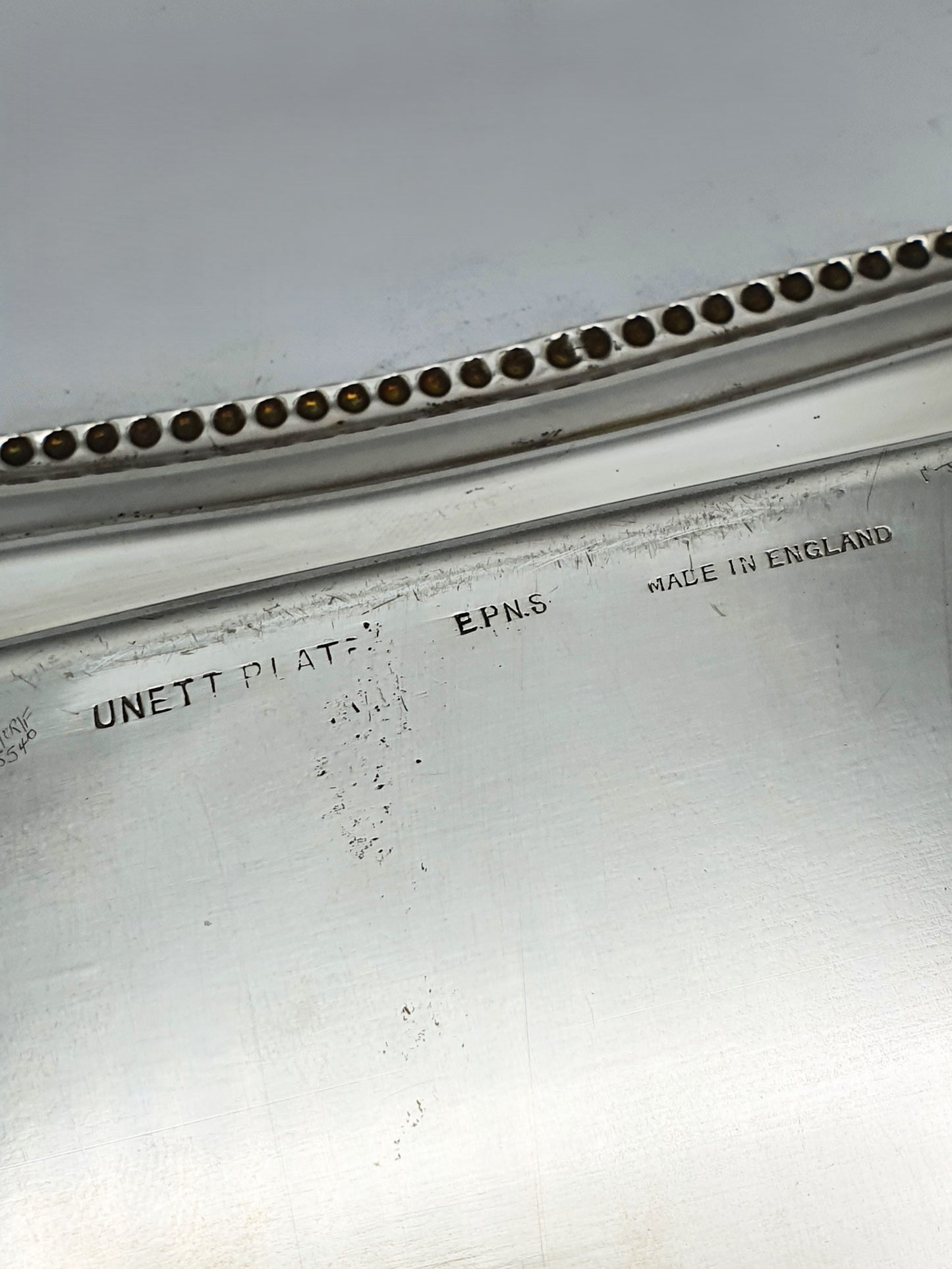 Vintage Silver-Plated Covered Butter Dish with Glass Liner – circa 1960