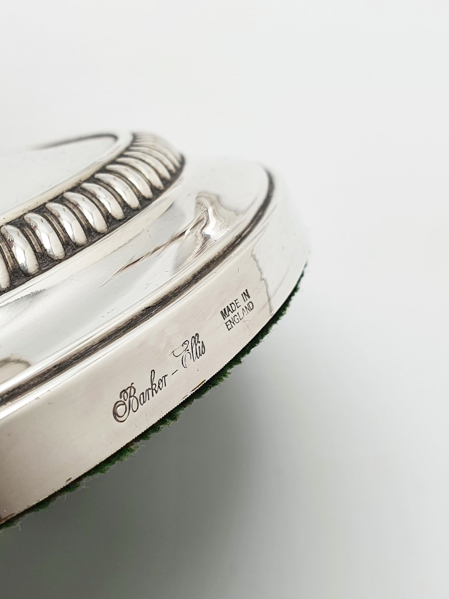 Nice Pair of Antique English Low Candlesticks – circa 1920