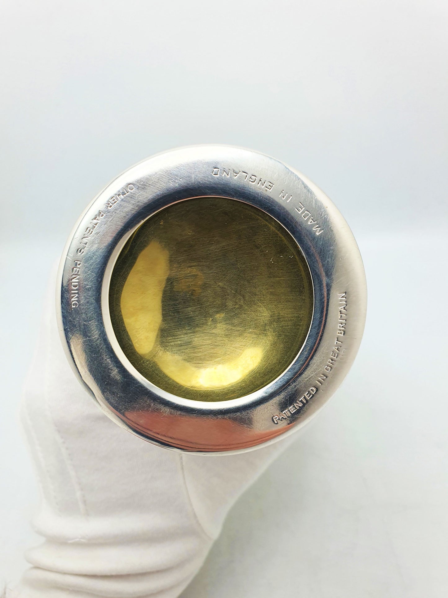 Fabulous Vintage English Silver-Plated Rotating Recipe Cocktail Shaker – circa 1940