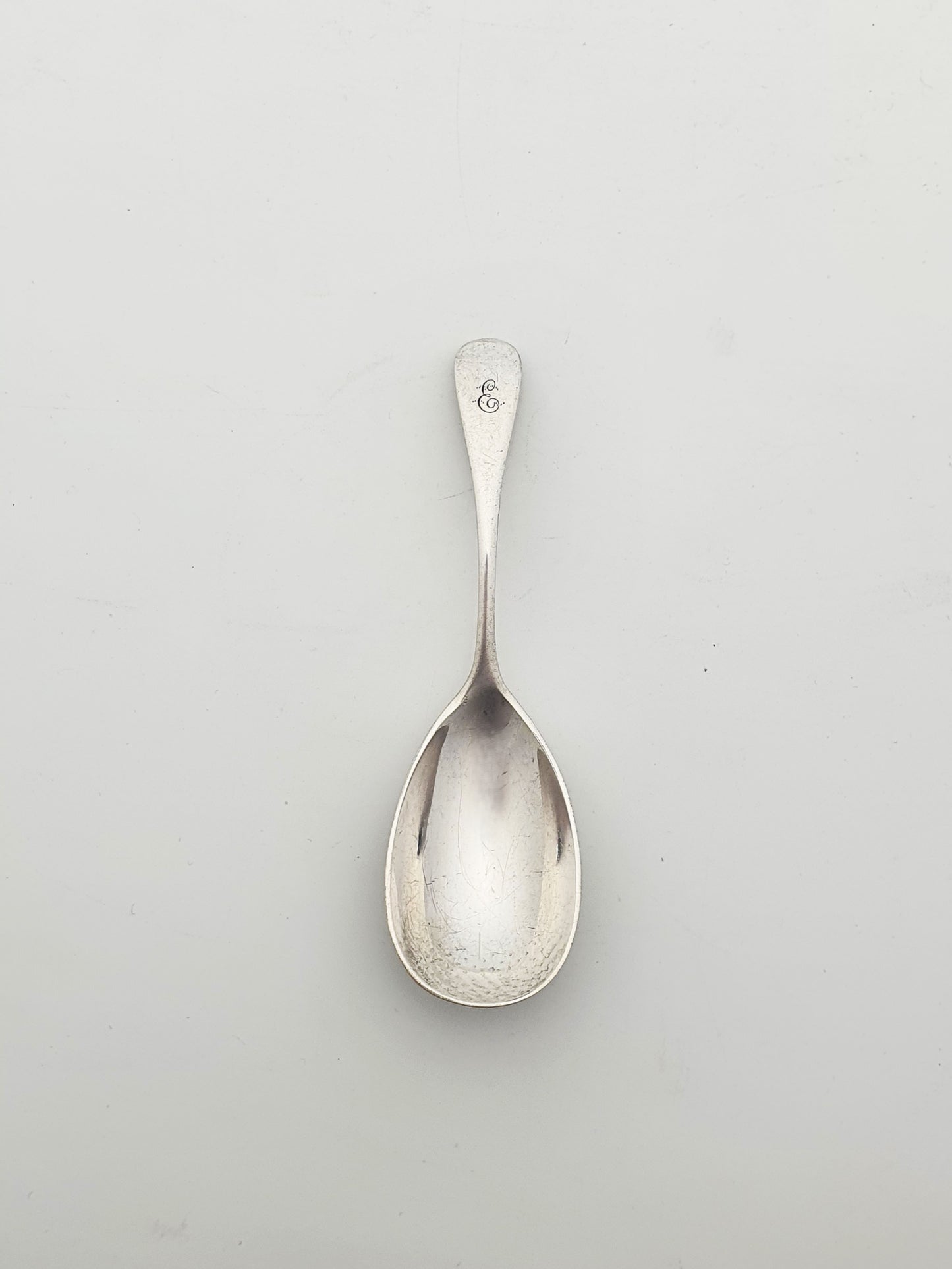 Antique Edwardian Silver-Plated Neoclassical Urn Style Tea Caddy with Spoon – circa 1905