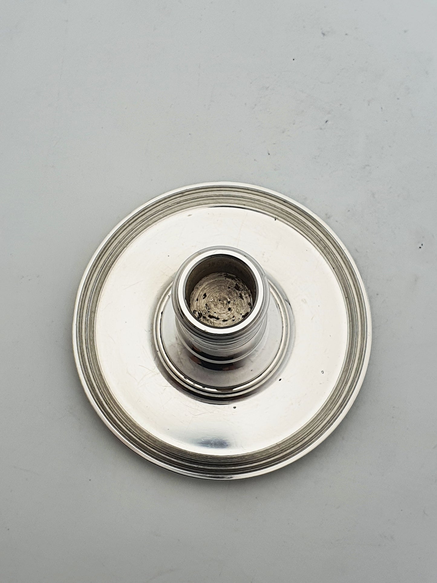 Pair of Christofle Silver-Plated Candlesticks – France – circa 1960