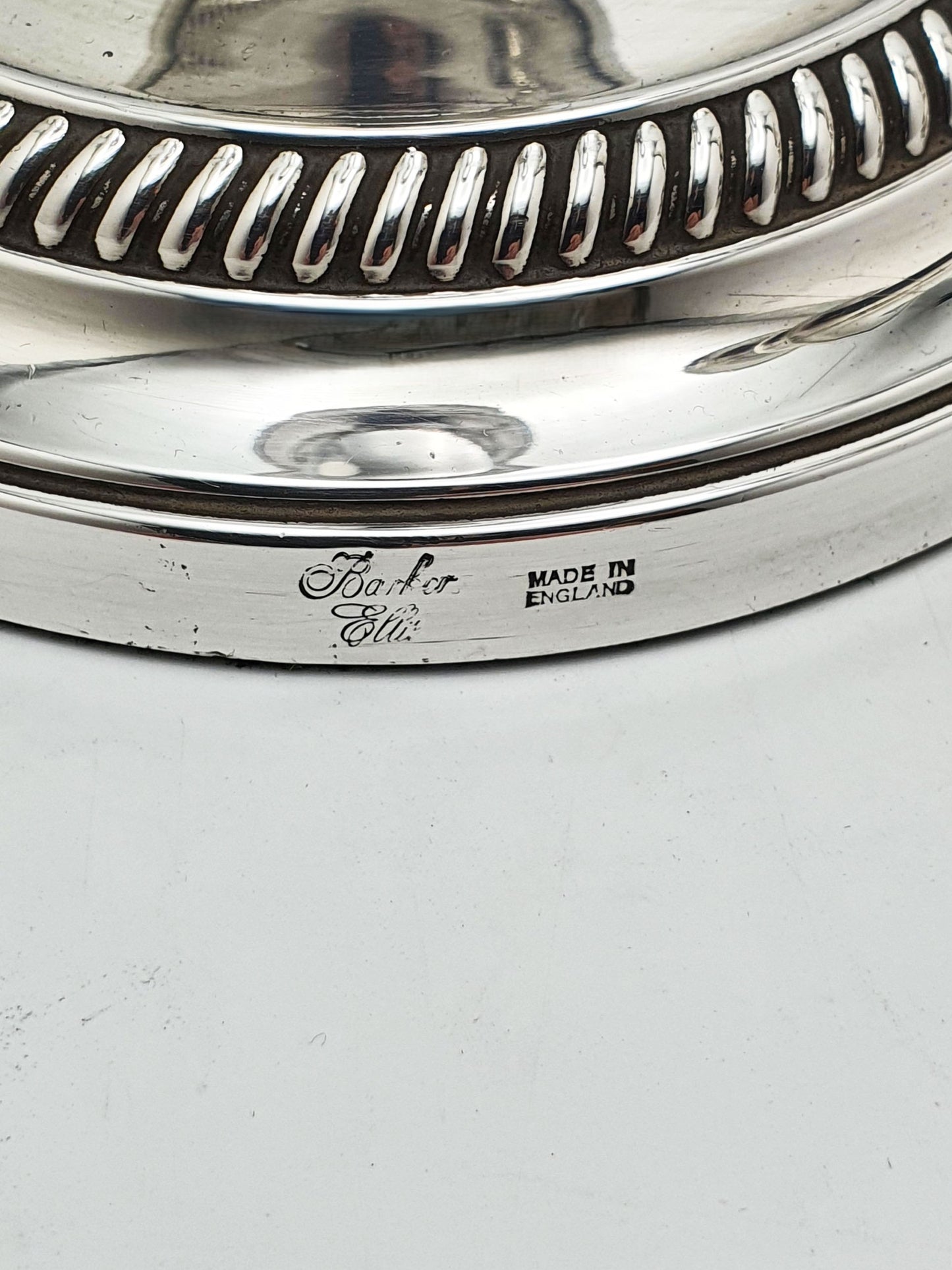 Nice Pair of Antique Silver-Plated Neoclassical Style Candlesticks – circa 1920