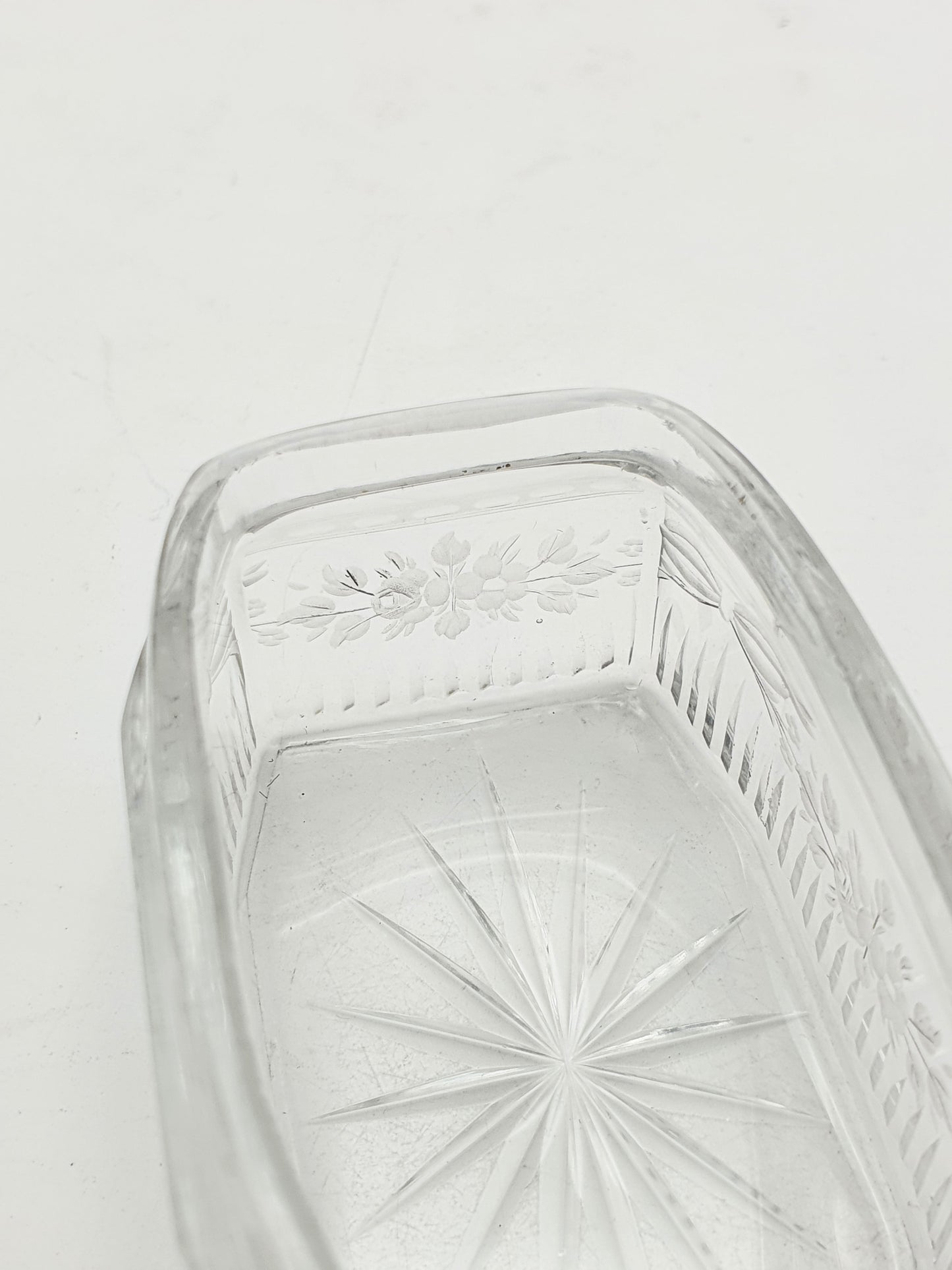 Art Deco Sterling Silver & Guilloché Enamel and Etched Glass Jar – London, 1929