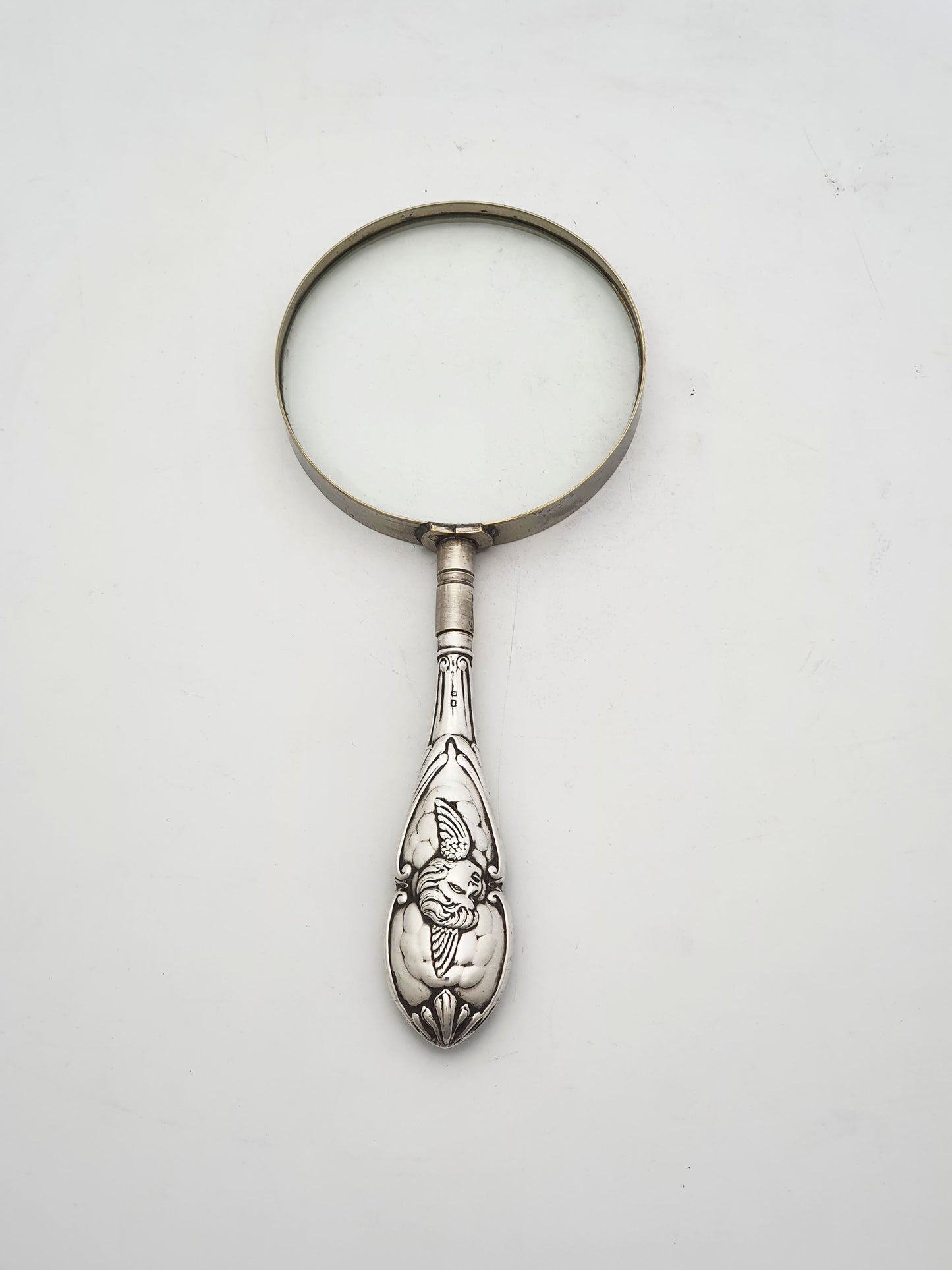 Lovely Antique Edwardian Sterling Silver Handled Magnifying Glass – 1904