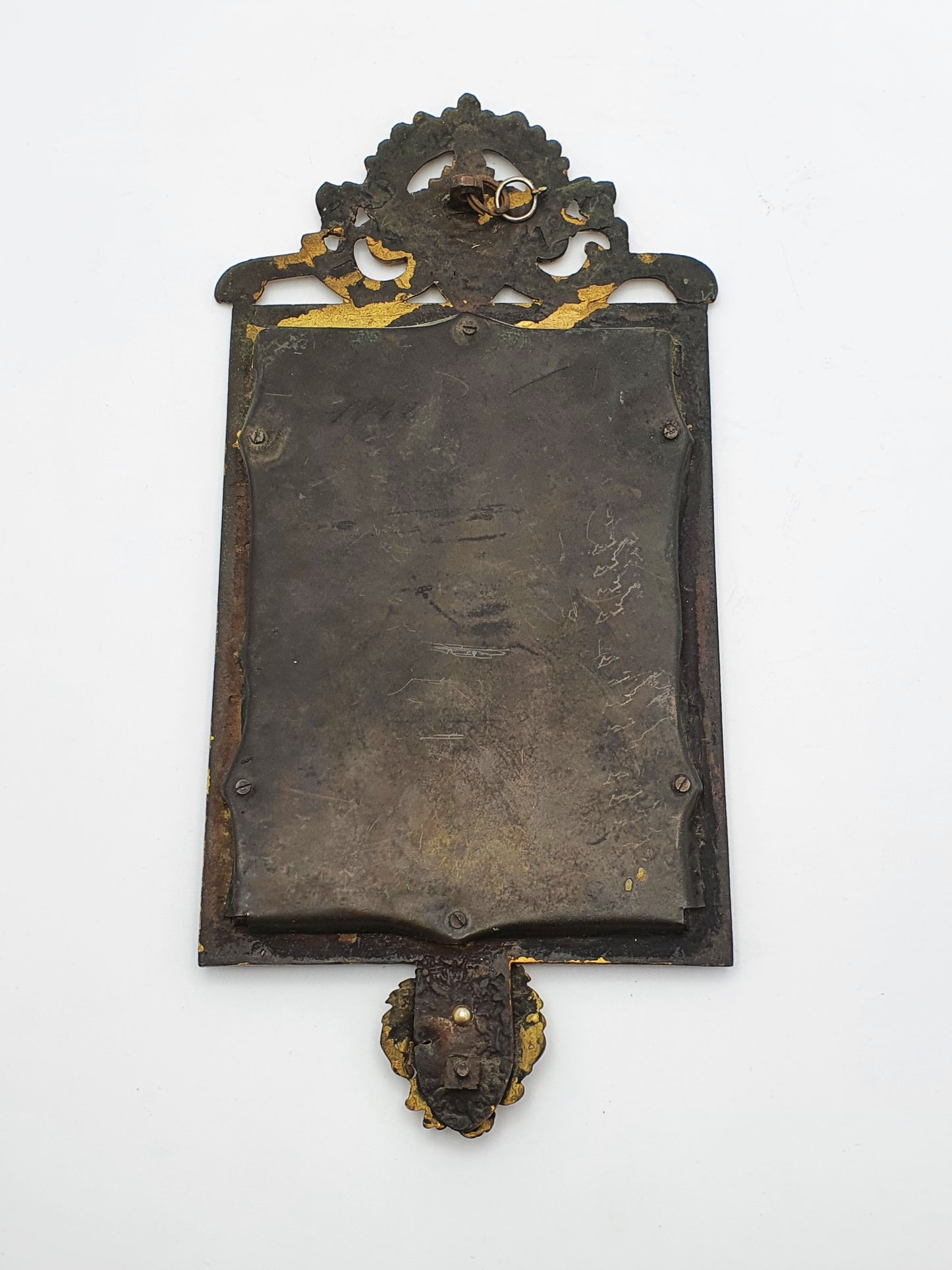 Pair of French Grand Tour Gilt Bronze Wall Mirrors with Mythological Masks – circa 1870