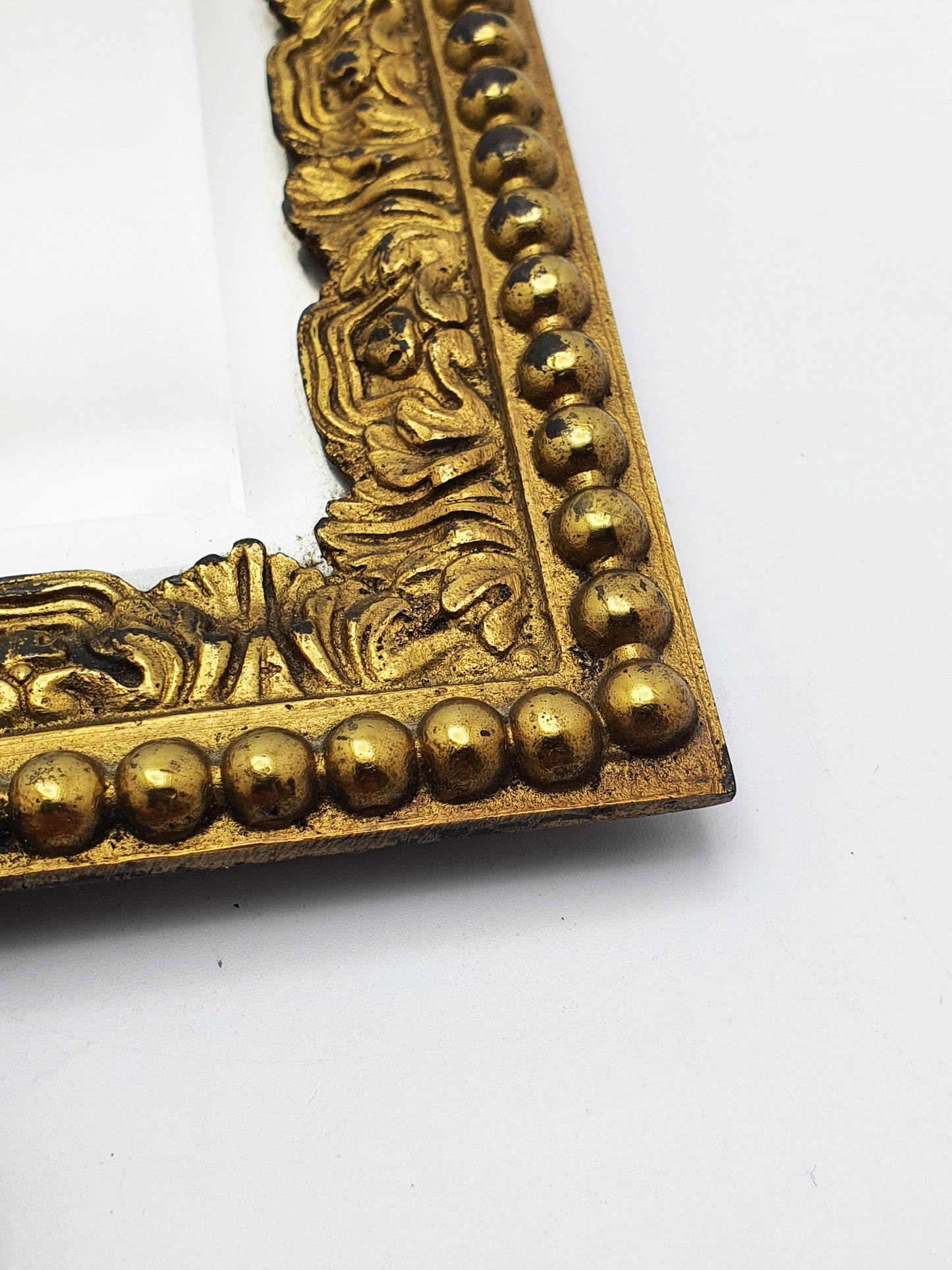 Pair of French Grand Tour Gilt Bronze Wall Mirrors with Mythological Masks – circa 1870