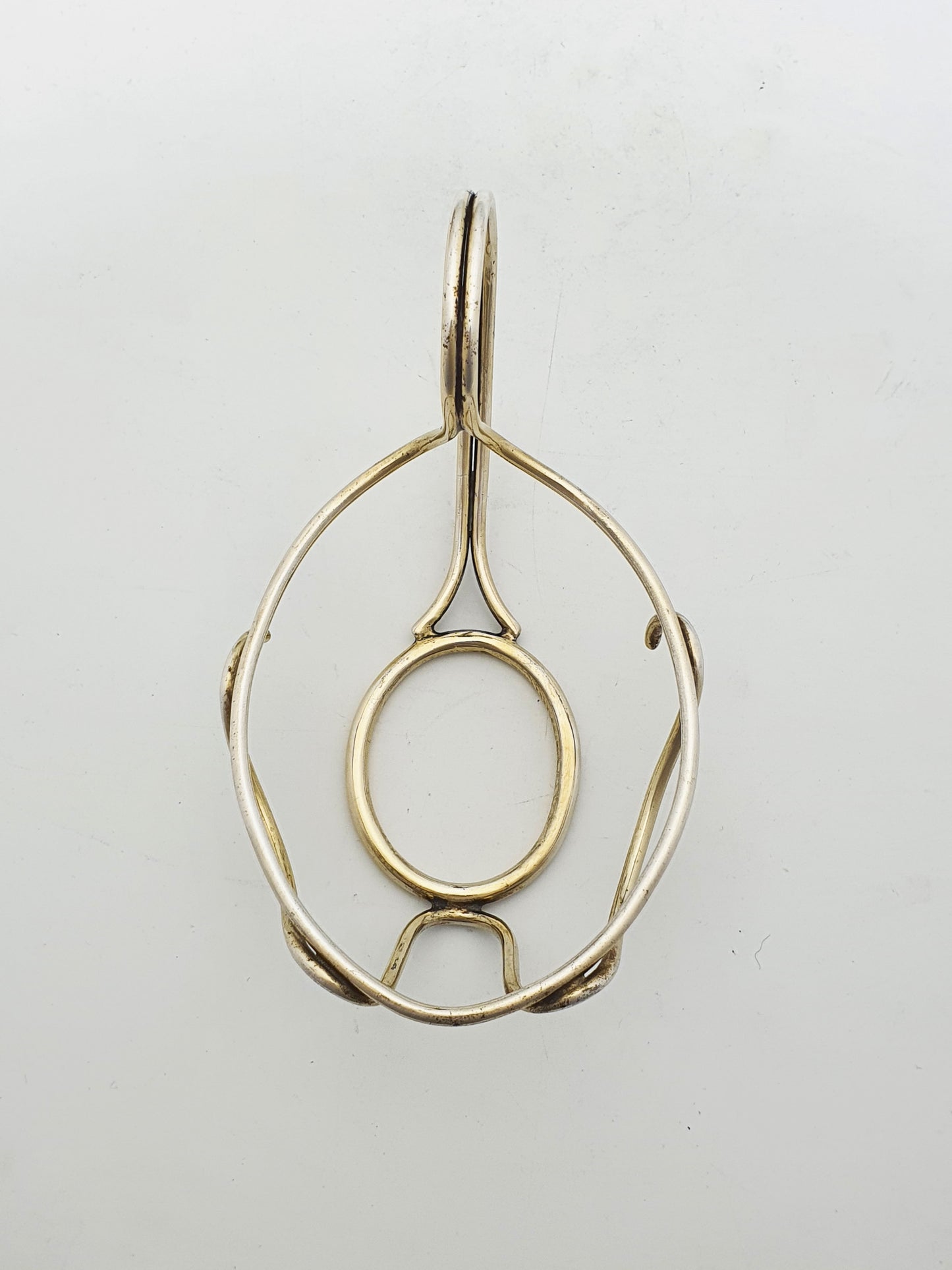 Rare Antique Victorian Walnut Sauce Holder with Wirework Stand – circa 1890