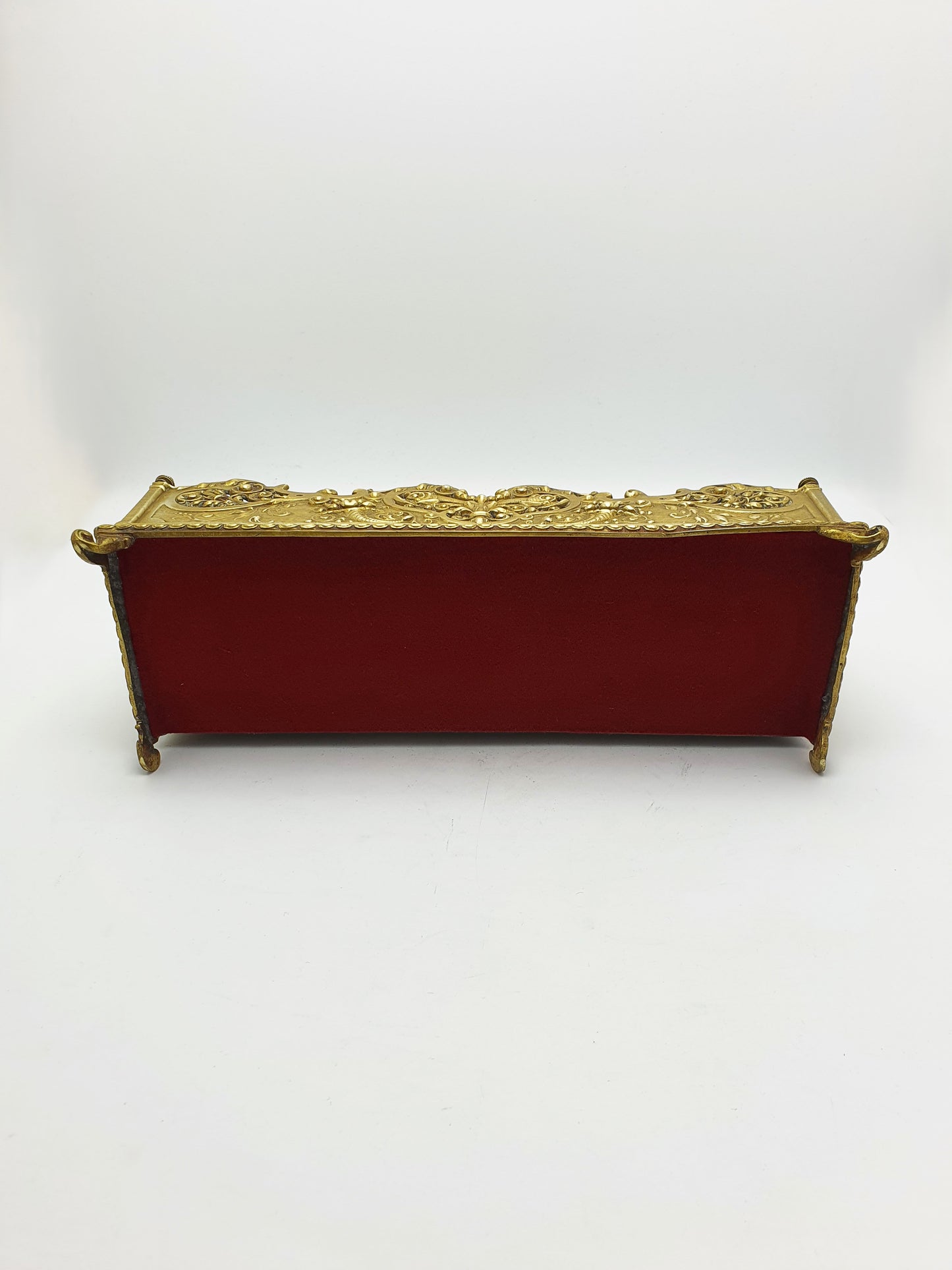 Magnificent Grand Tour Brass Rococo Revival Letter Rack – circa 1860