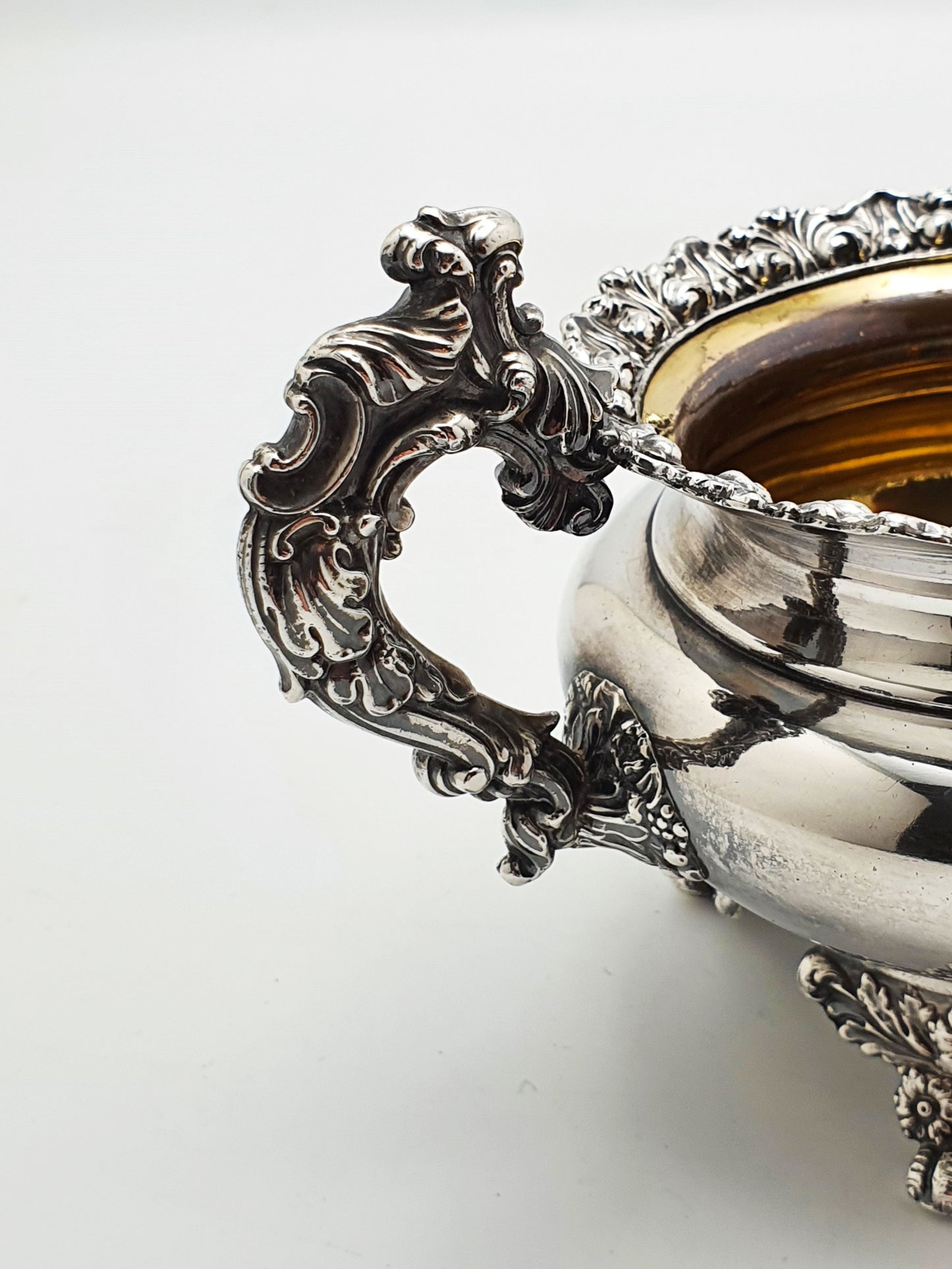 Nice Antique Georgian Sheffield Plated Sugar Bowl & Cream Jug – circa 1820