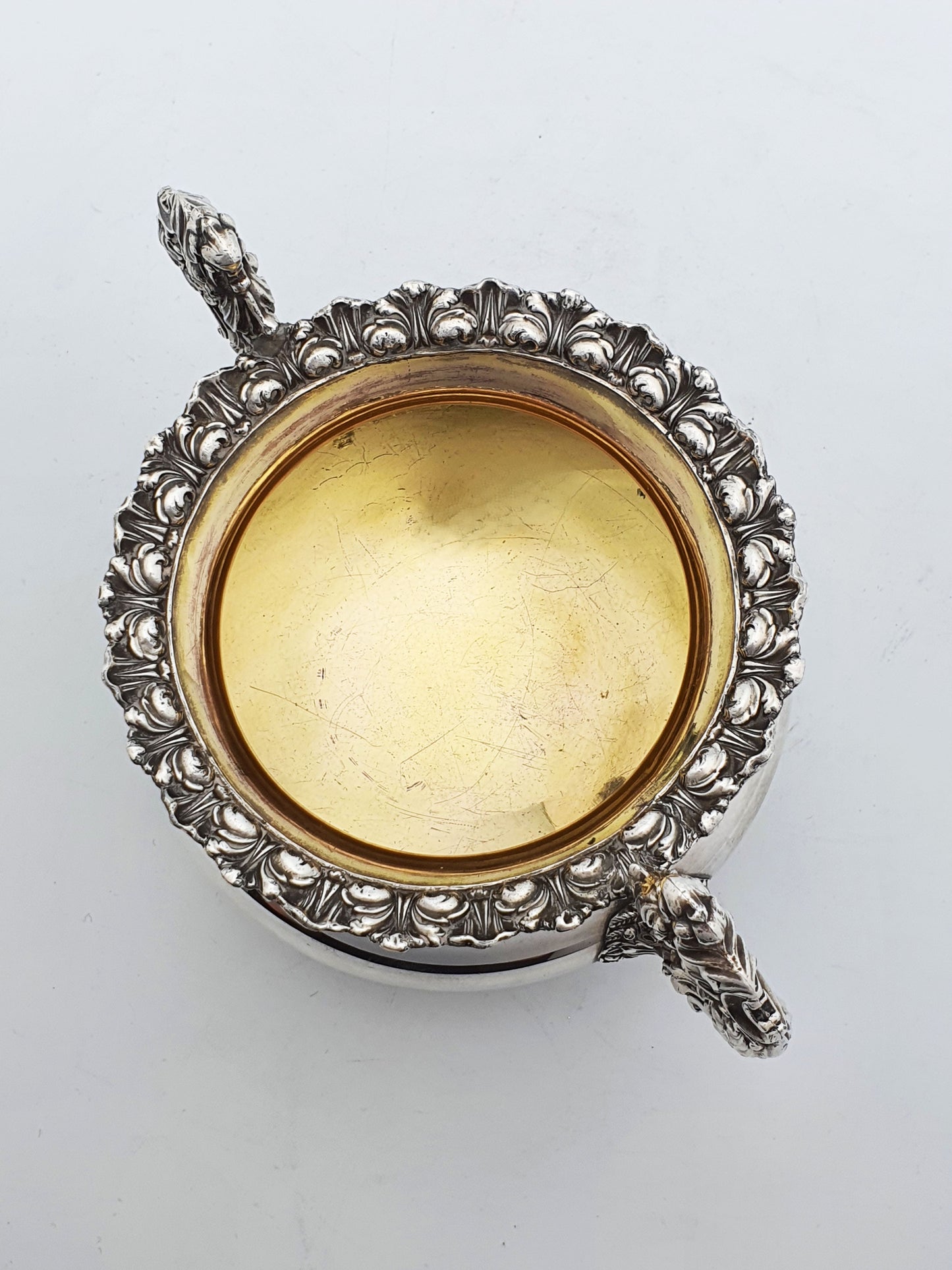 Nice Antique Georgian Sheffield Plated Sugar Bowl & Cream Jug – circa 1820