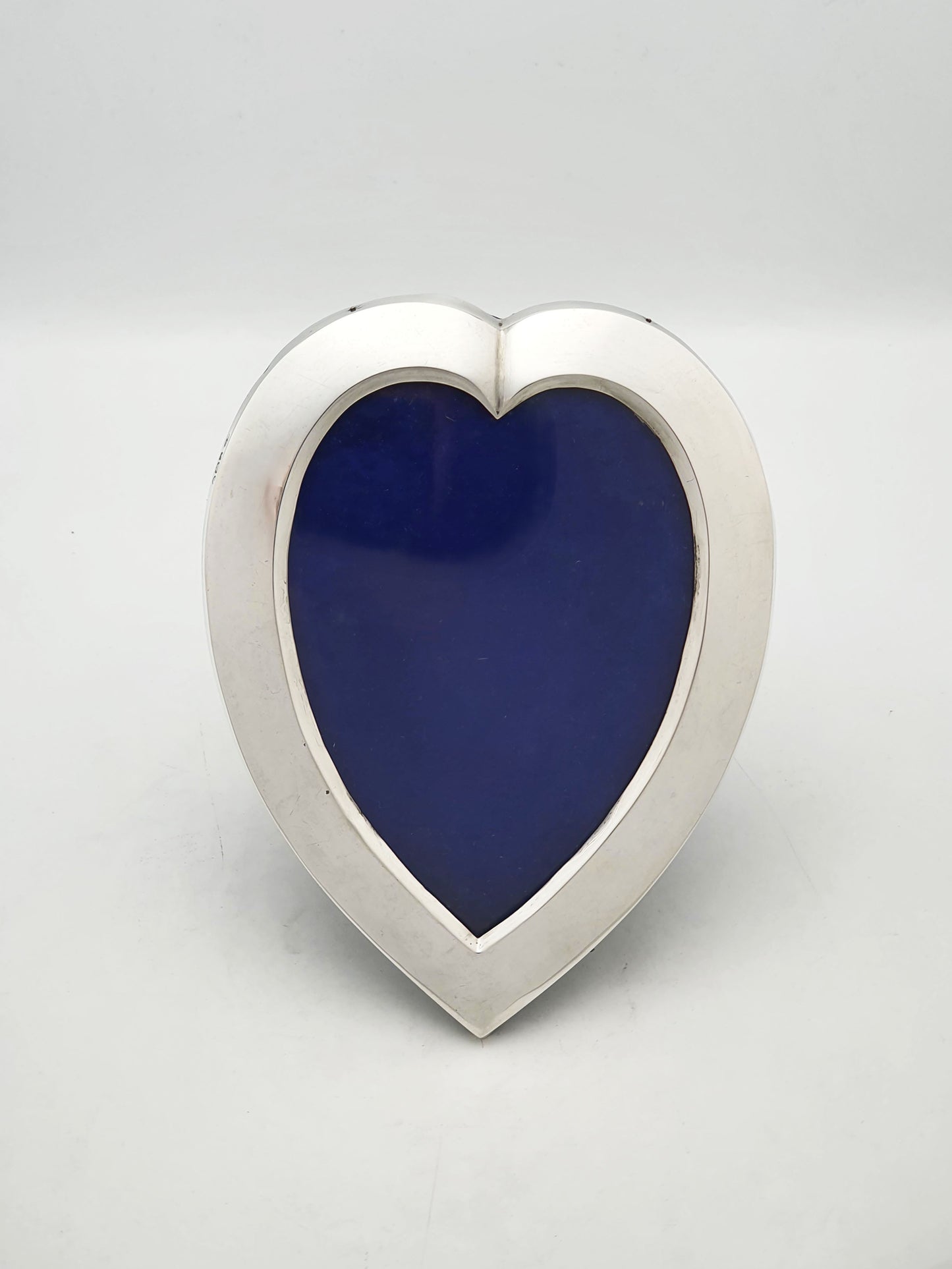 Lovely Antique Edwardian Sterling Silver Heart-Shaped Photo Frame - 1901