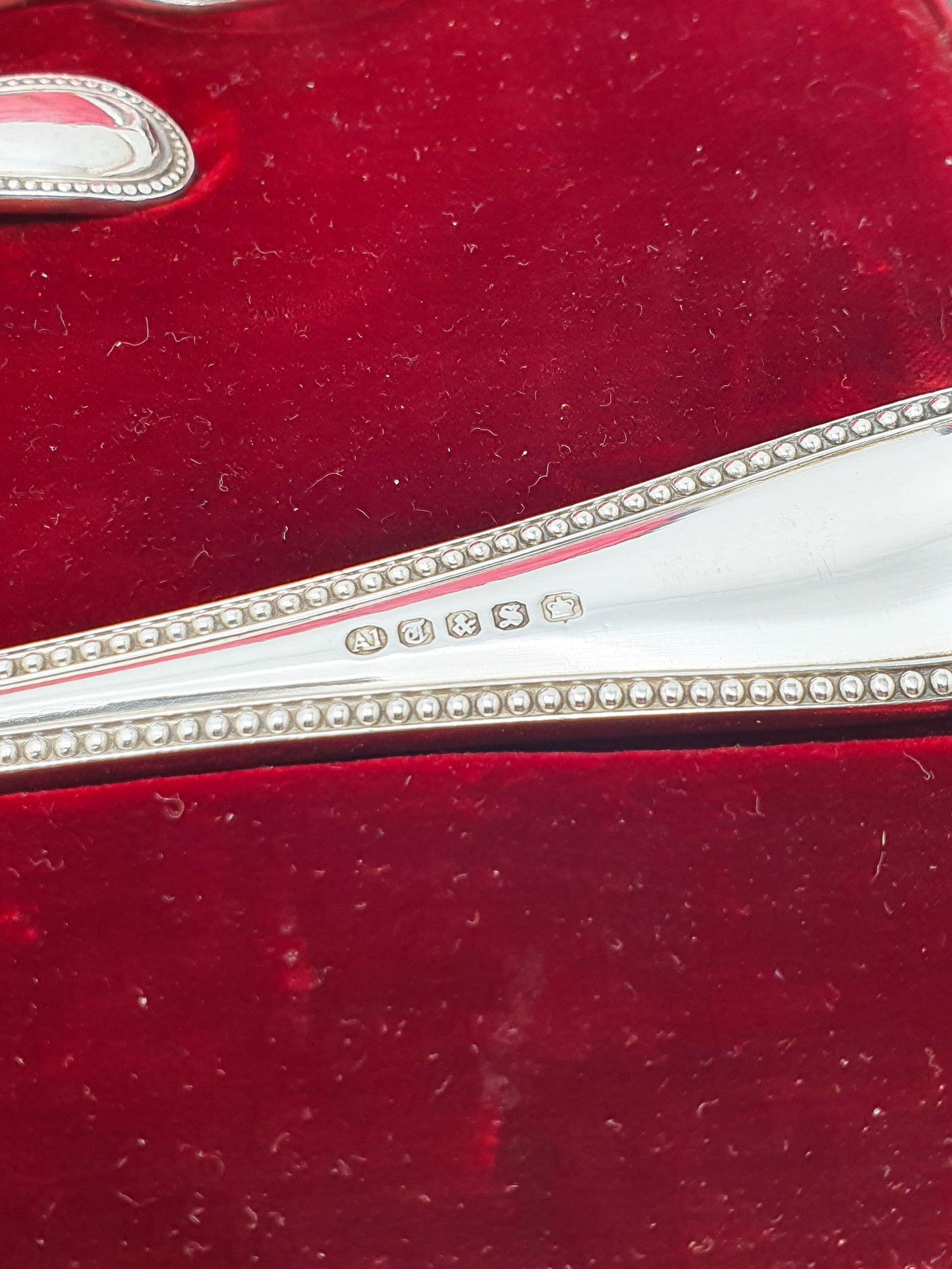 Nice Antique Victorian Silver Plate Fruit Serving Set – circa 1890