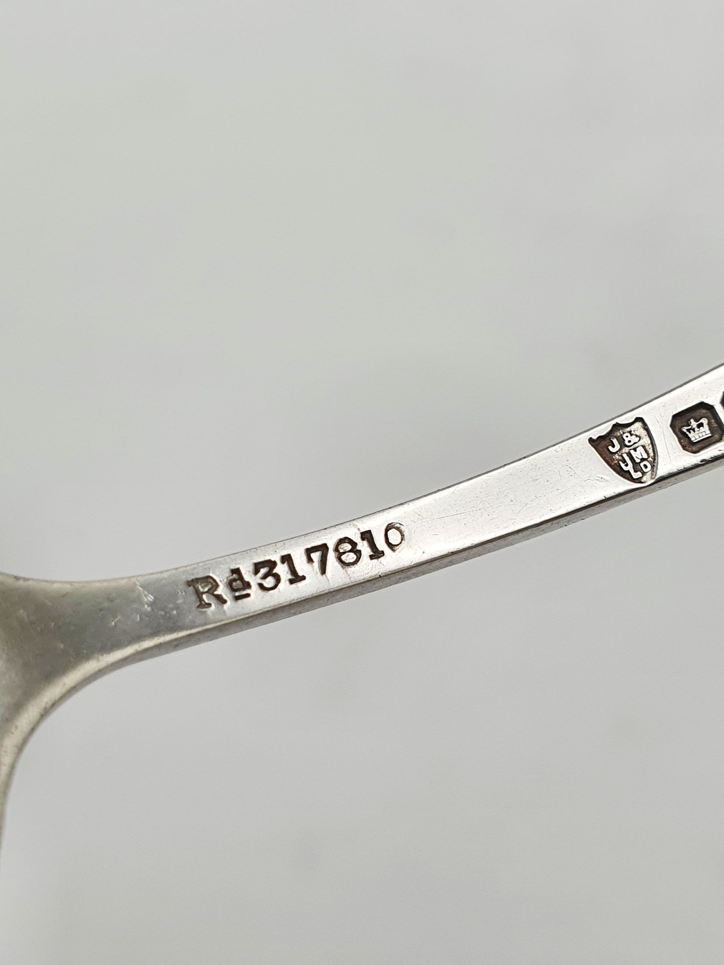 Antique Edwardian Sterling Silver Pierced Sugar Sifter Spoon - 1904