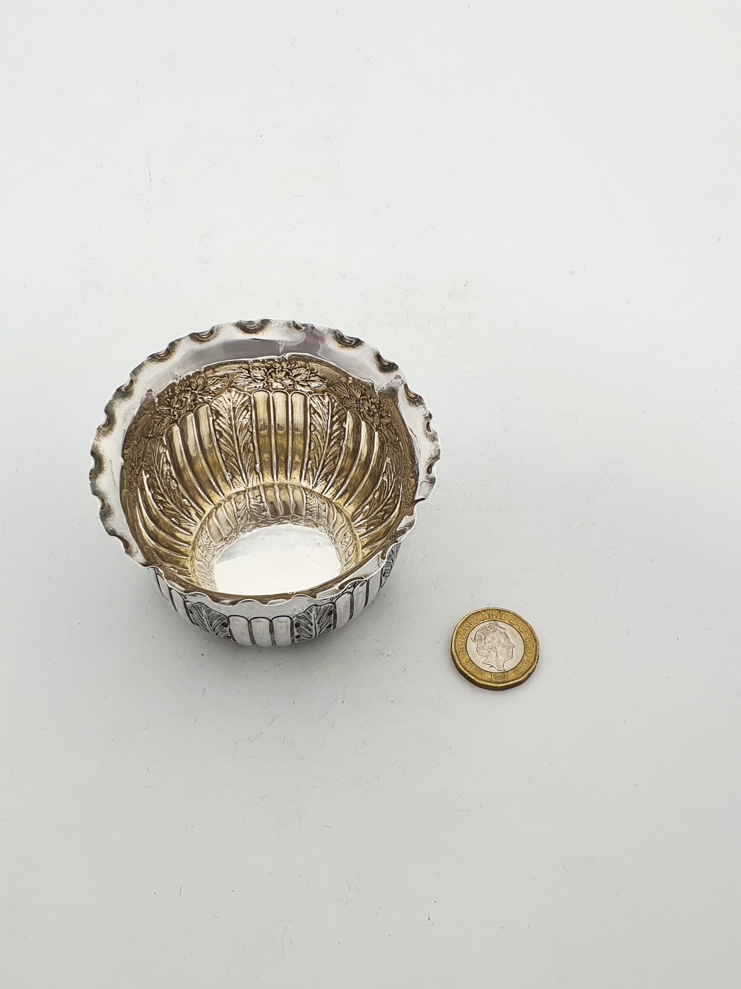 Small Antique Victorian Sterling Silver Bowl - 1888