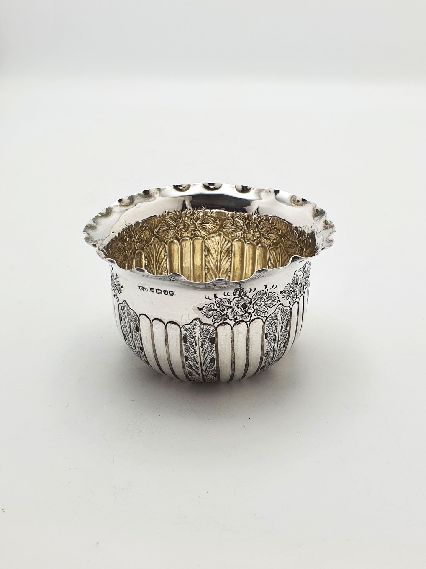 Small Antique Victorian Sterling Silver Bowl - 1888