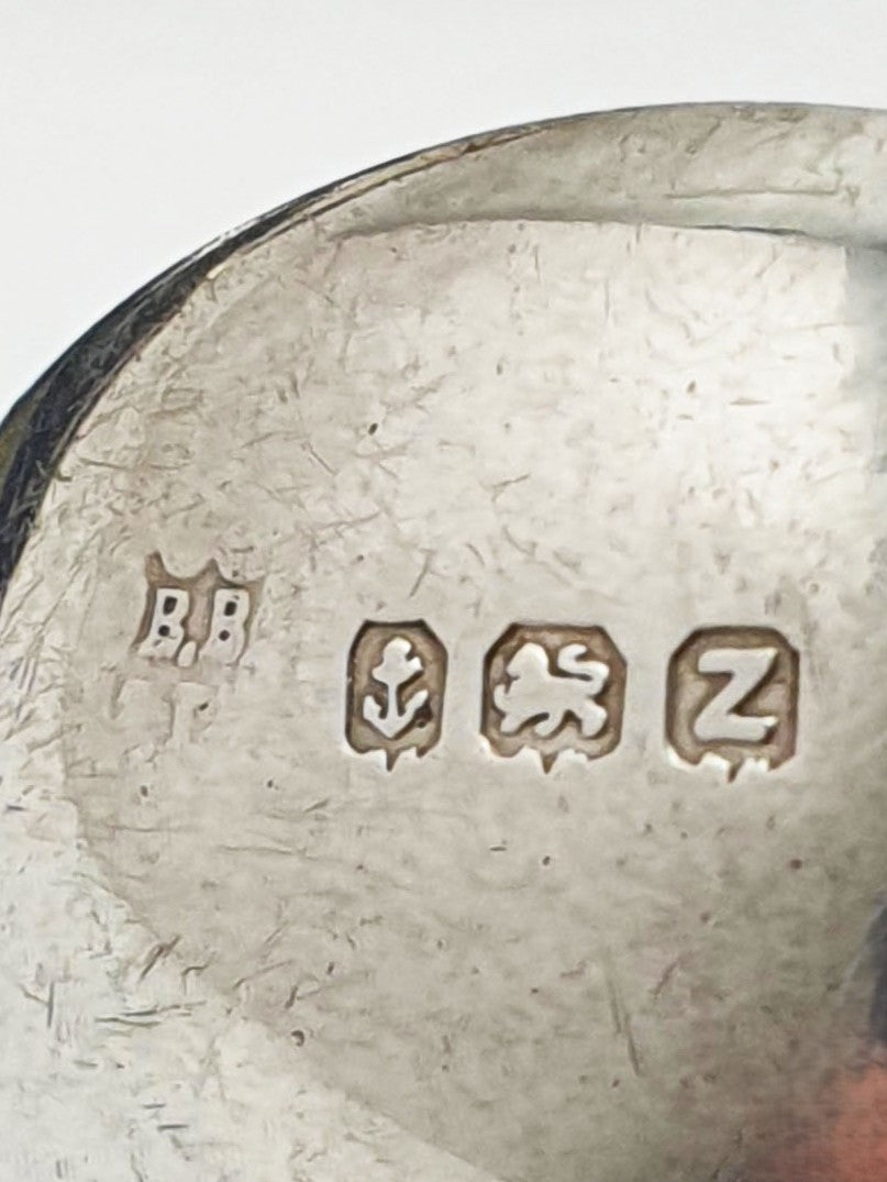 Nice Cased Set of 6 Sterling Silver Coffee Spoons - 1949