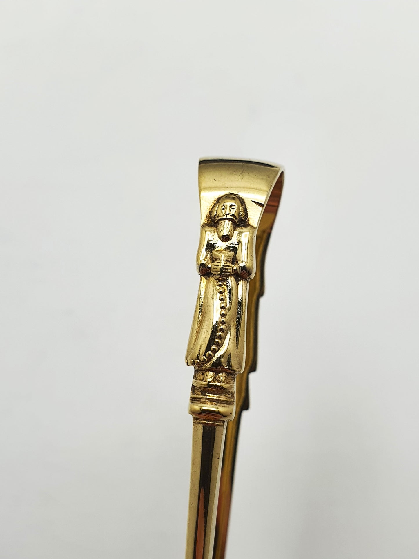 Stunning Antique Victorian Gilt Silver Plate Apostle Spoons Set - circa 1890