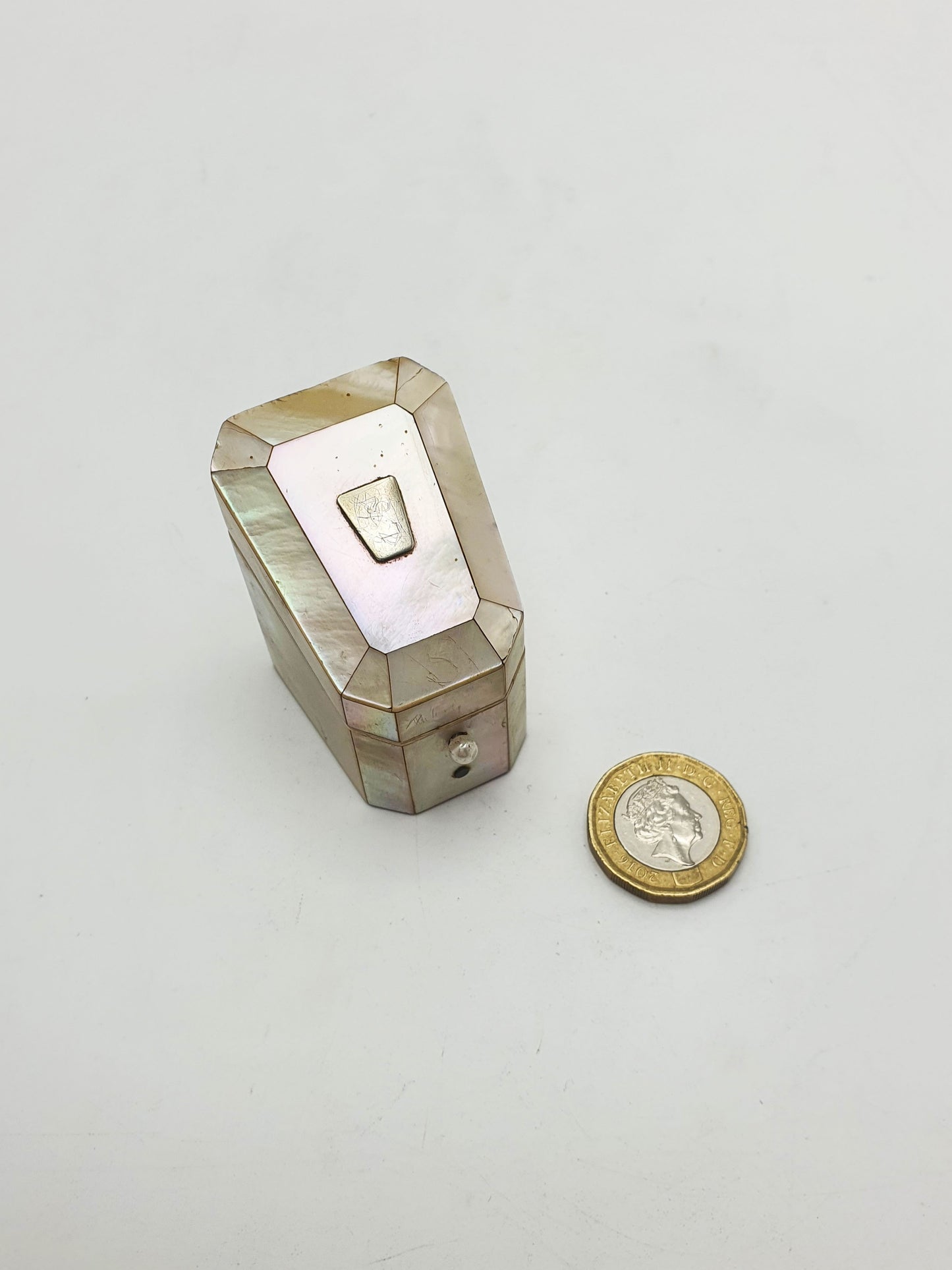 Lovely Antique Victorian Mother-of-Pearl Needle Case – circa 1880