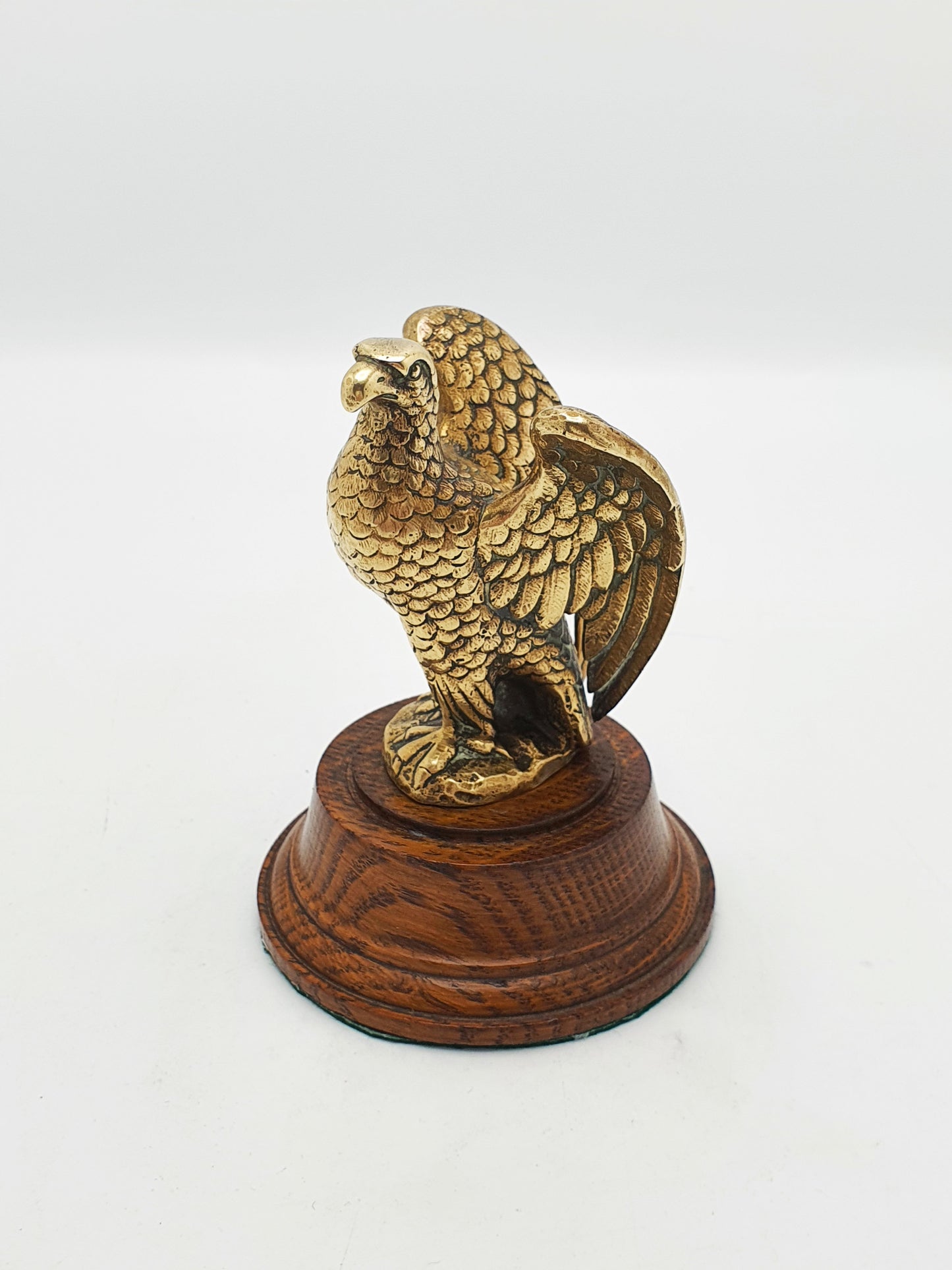 Nice Antique Brass Eagle Desk Paperweight – circa 1900