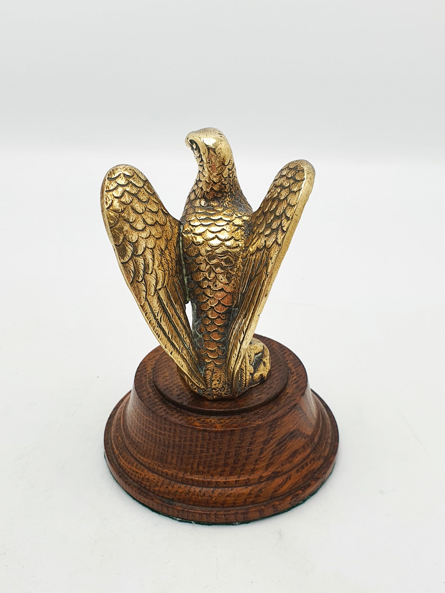 Nice Antique Brass Eagle Desk Paperweight – circa 1900